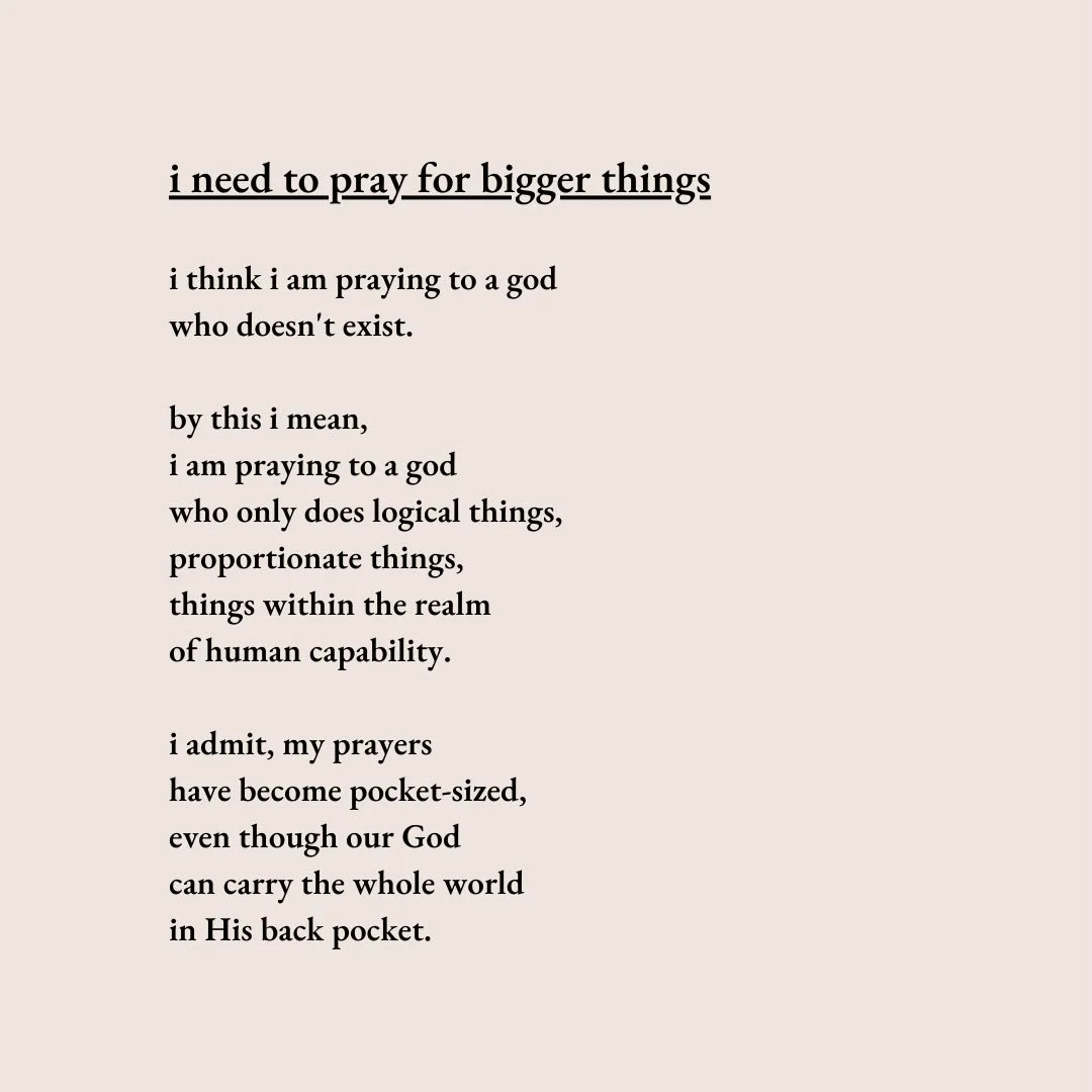 God has a sense of humour. 

Several years ago I wrote this poem admitting I had no faith. And it was this exact poem that landed an email in my inbox from my (now) manager encouraging me to apply for a role at @compassionau &mdash; an organisation t
