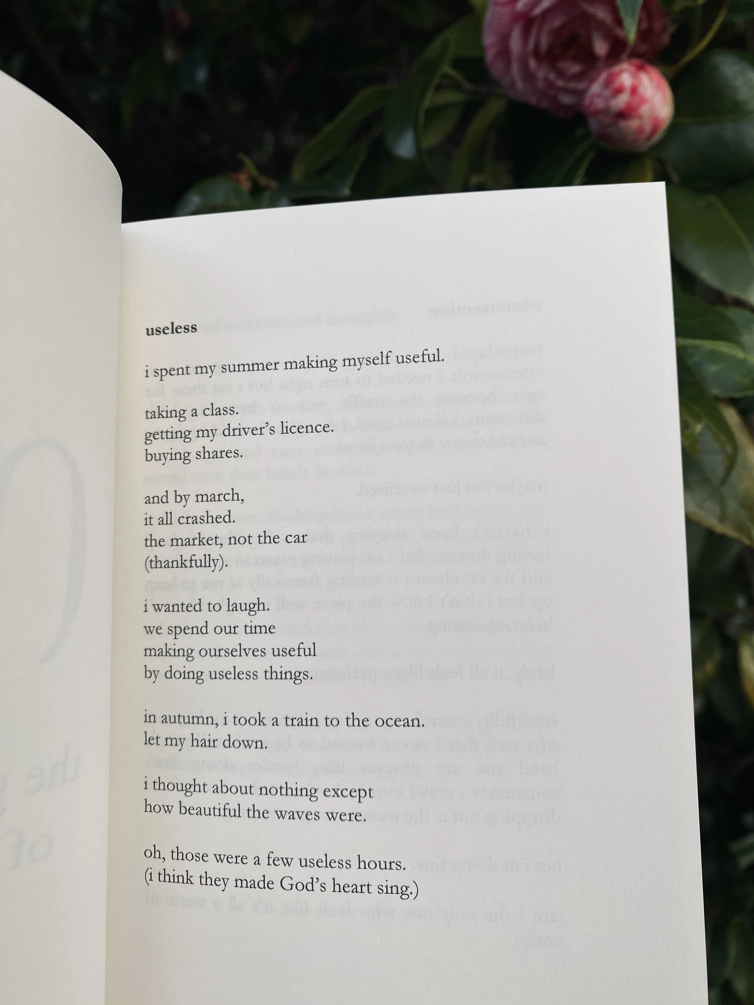 useless poem from making whole