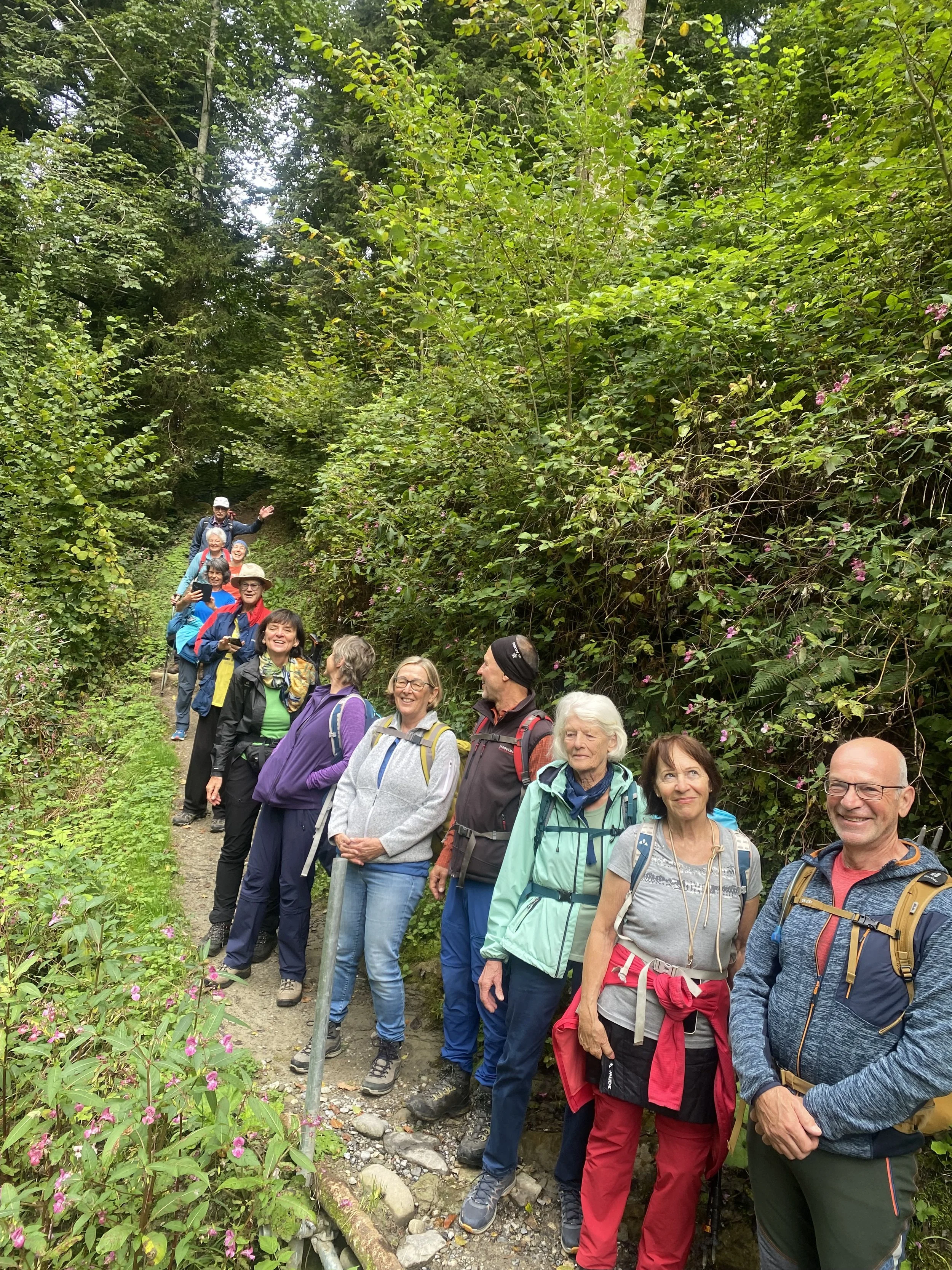 Seniorenwanderung_Hausbachklamm Weiler i.A.