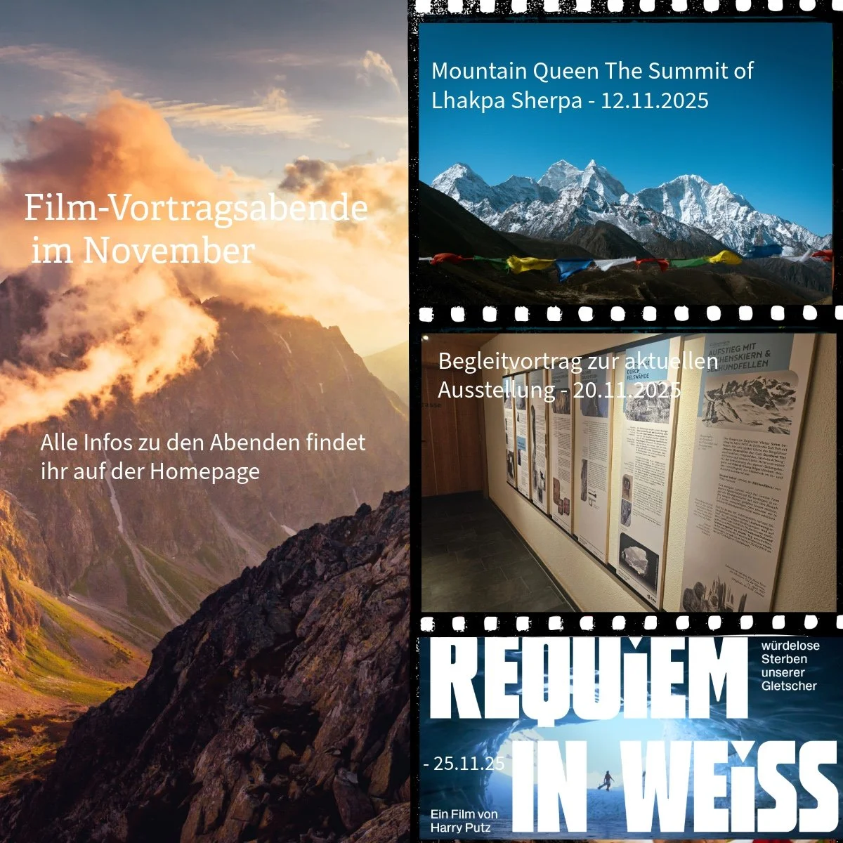 NEU: Film-/Vortragsabende