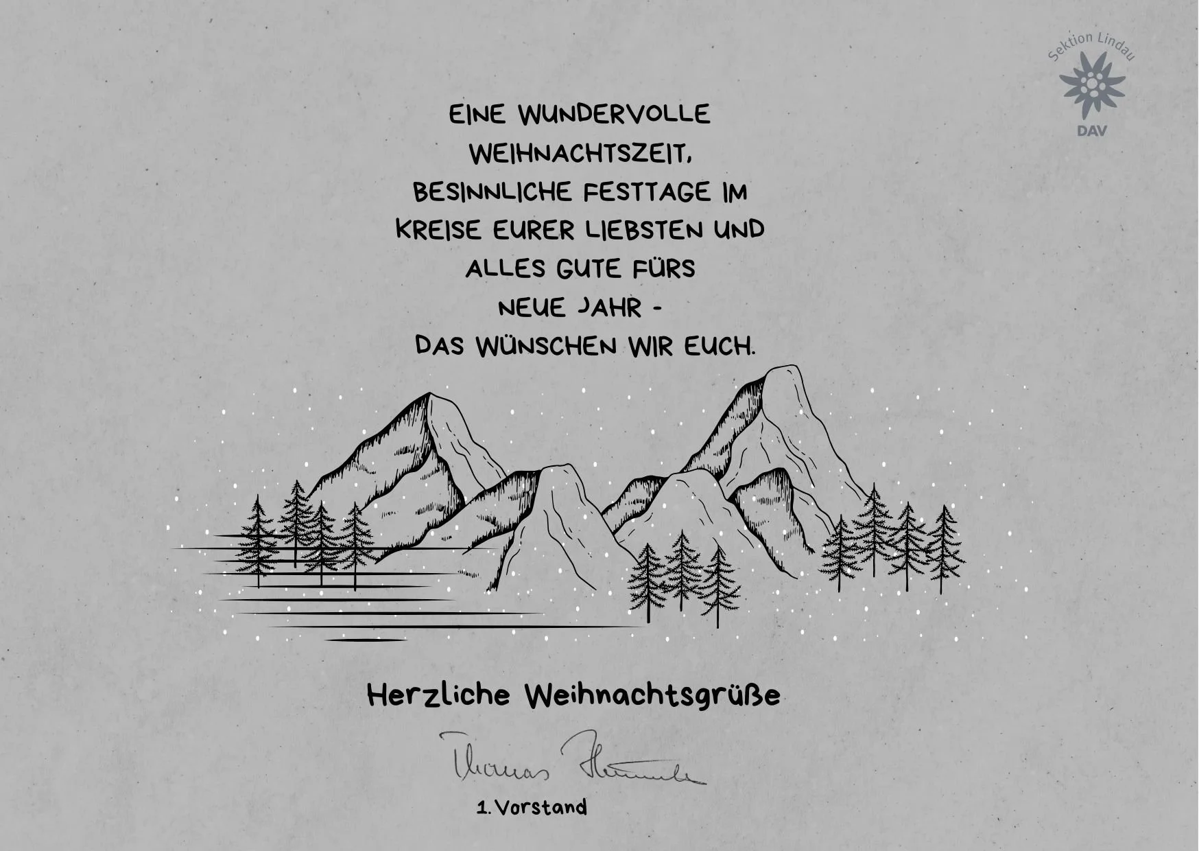 Weihnachtsgrüße &amp; Öffnungszeiten 