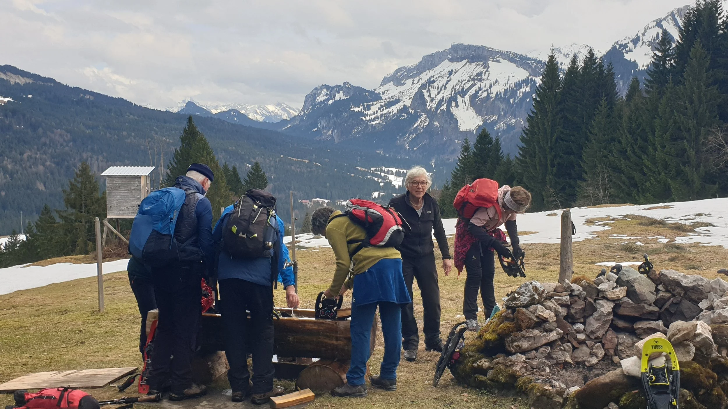 Schneeschuhwanderung Sibratsgfäll_