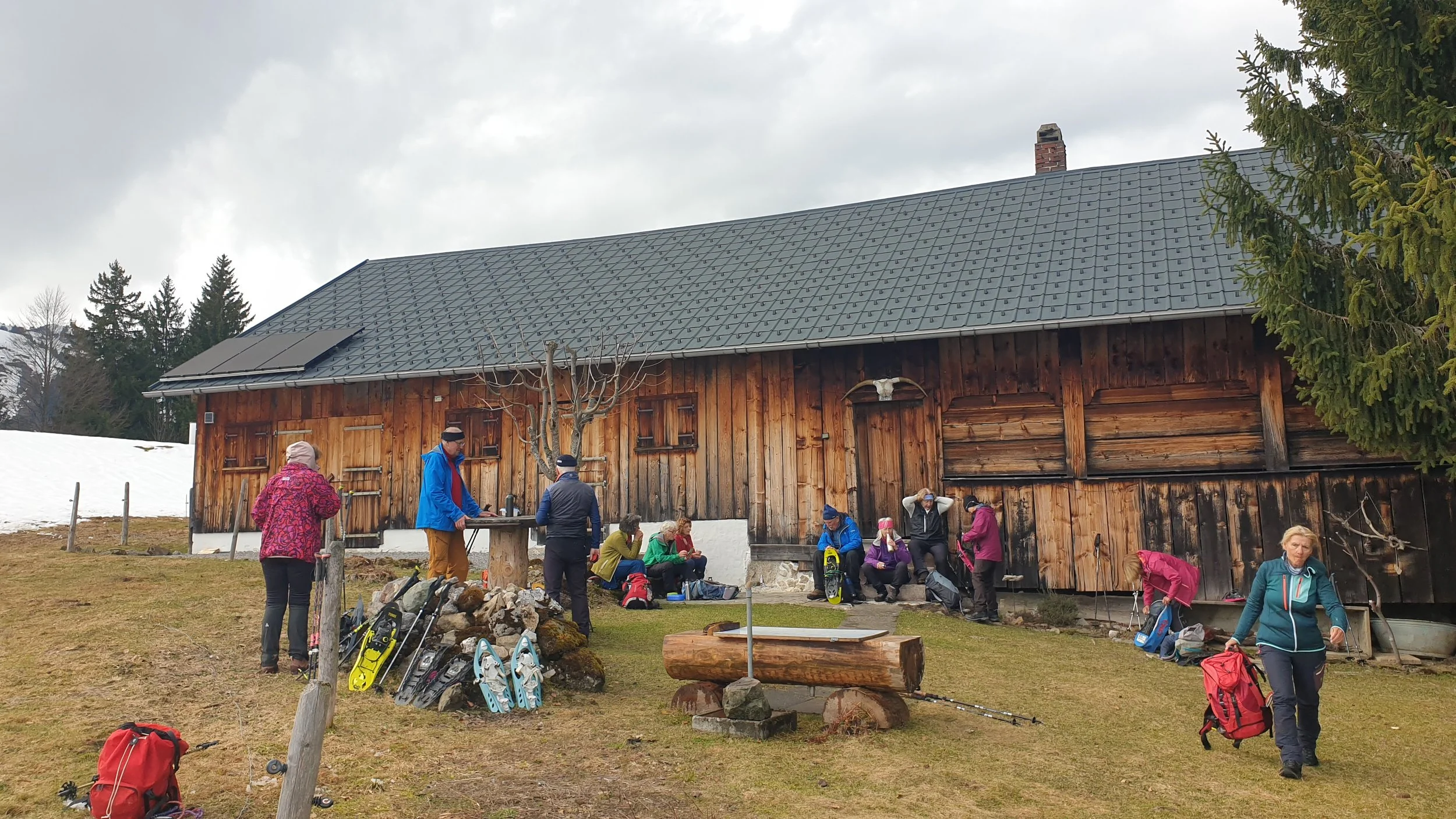 Schneeschuhwanderung Sibratsgfäll_