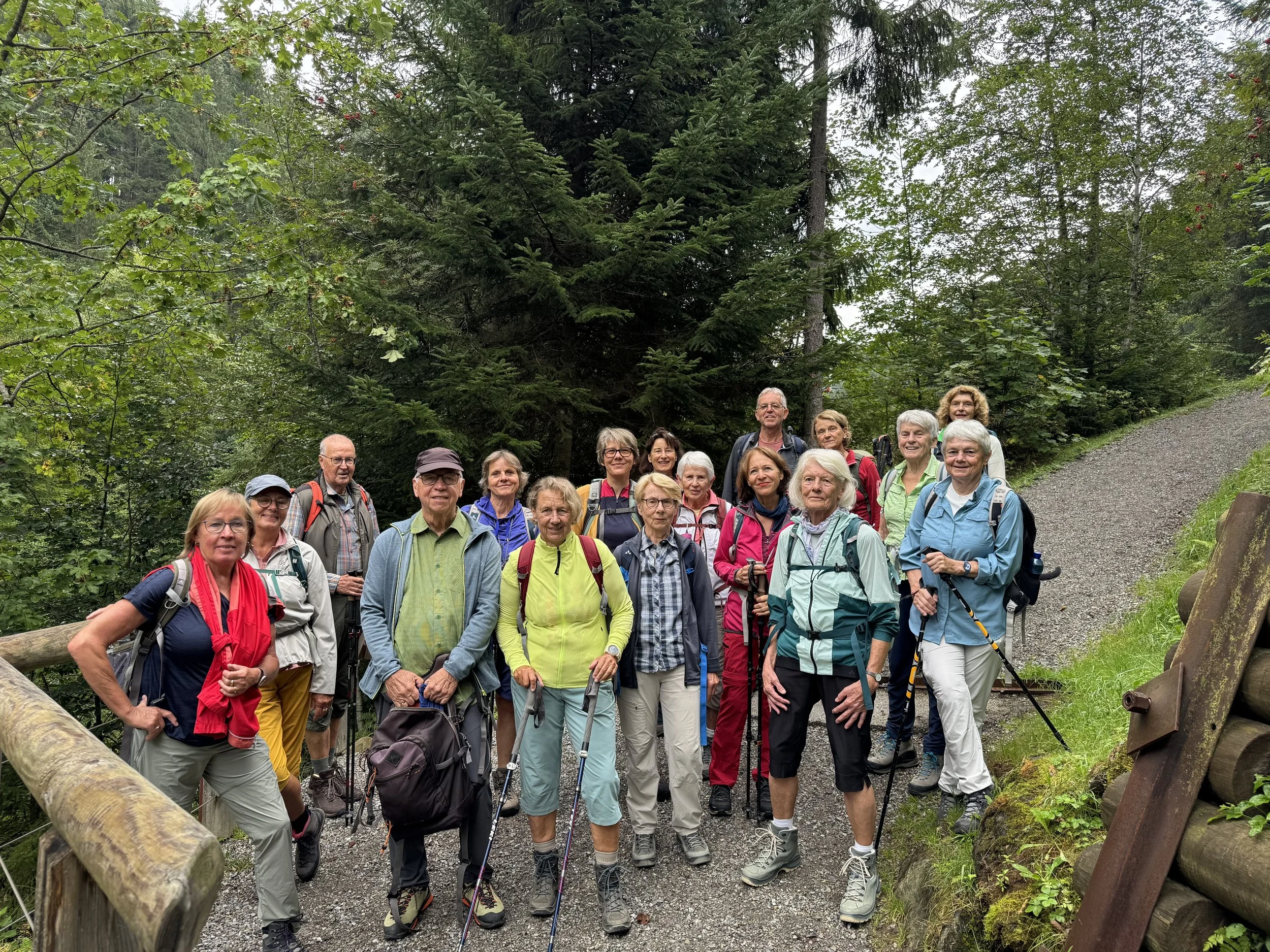 DAV Seniorenwanderung Kleinwalsertal Gruppe II