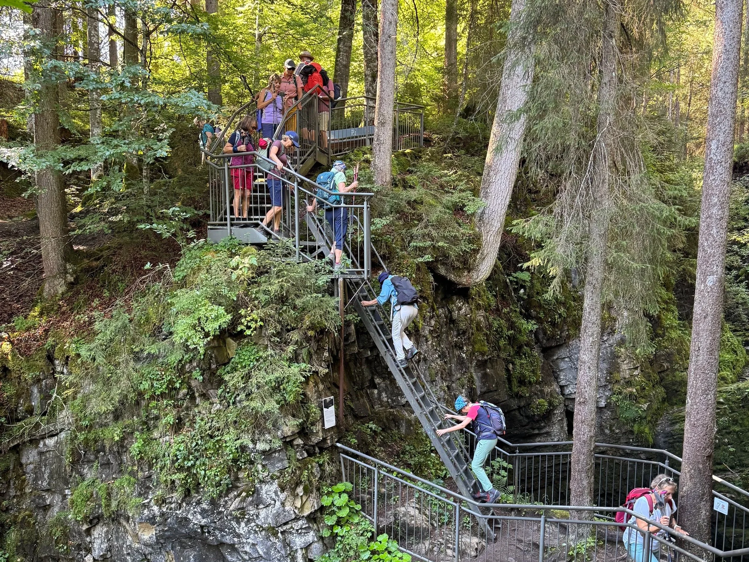 DAV Seniorenwanderung Kleinwalsertal Gruppe II