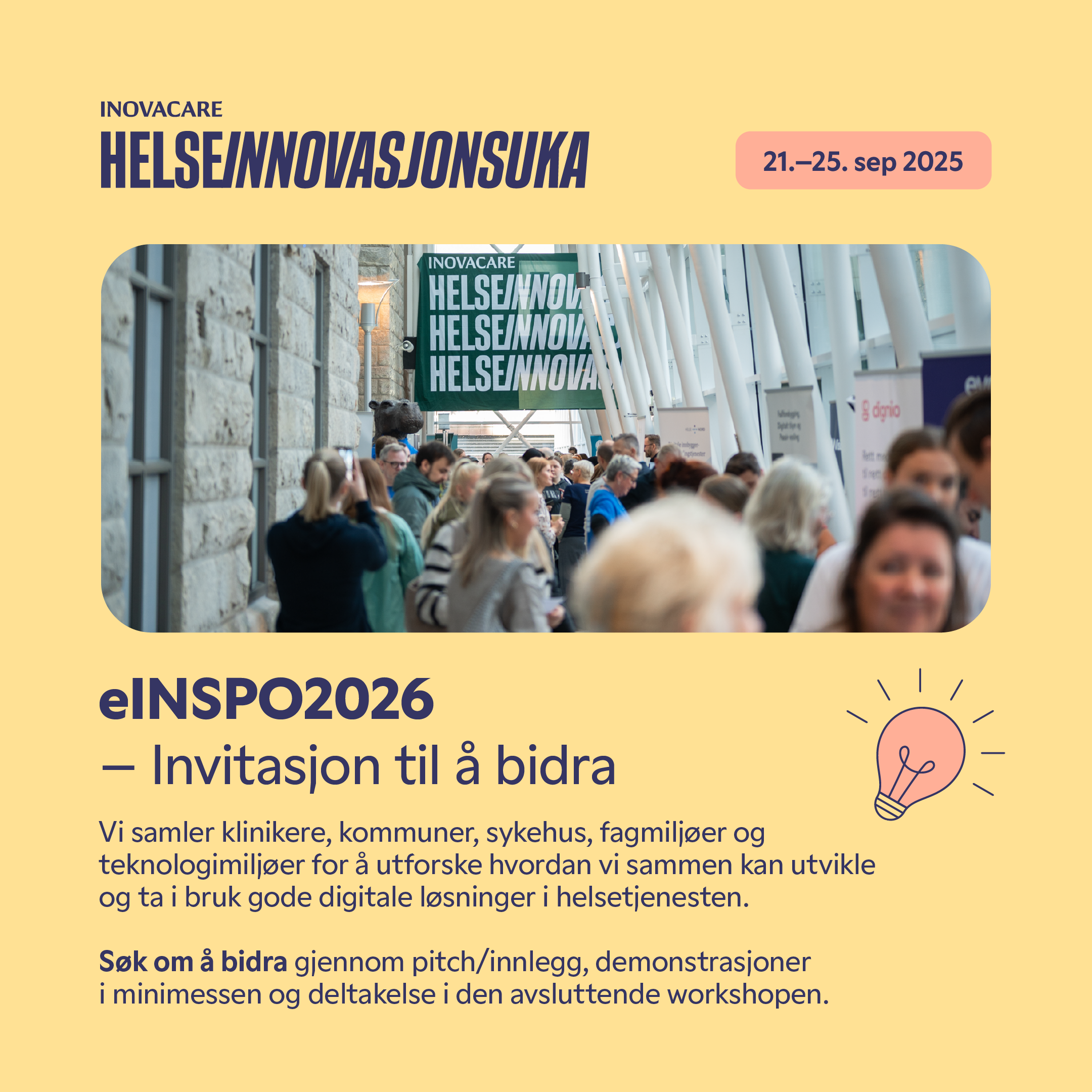 Velkommen til eINSPO2026!