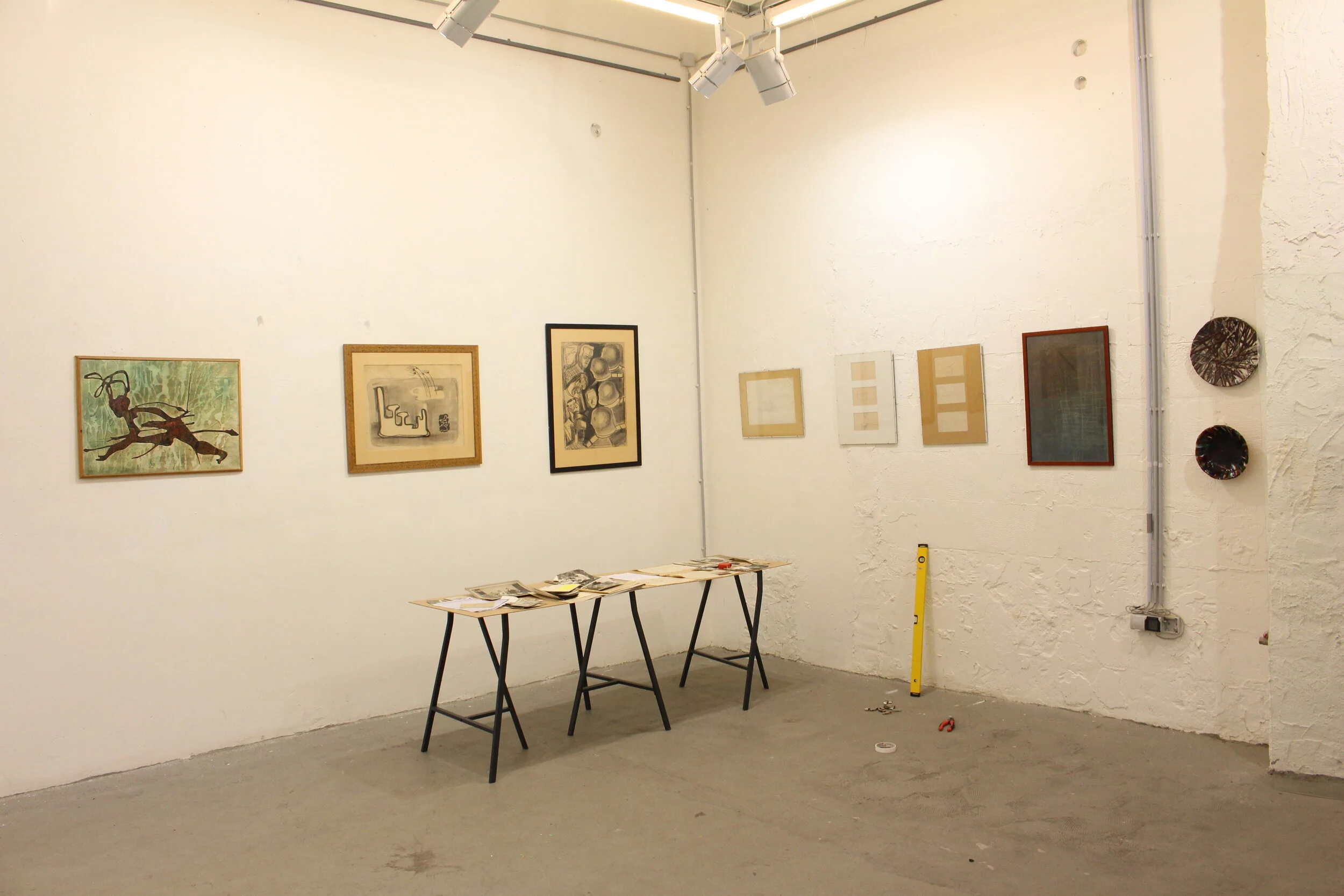 Drawings and paintings of my grandfather