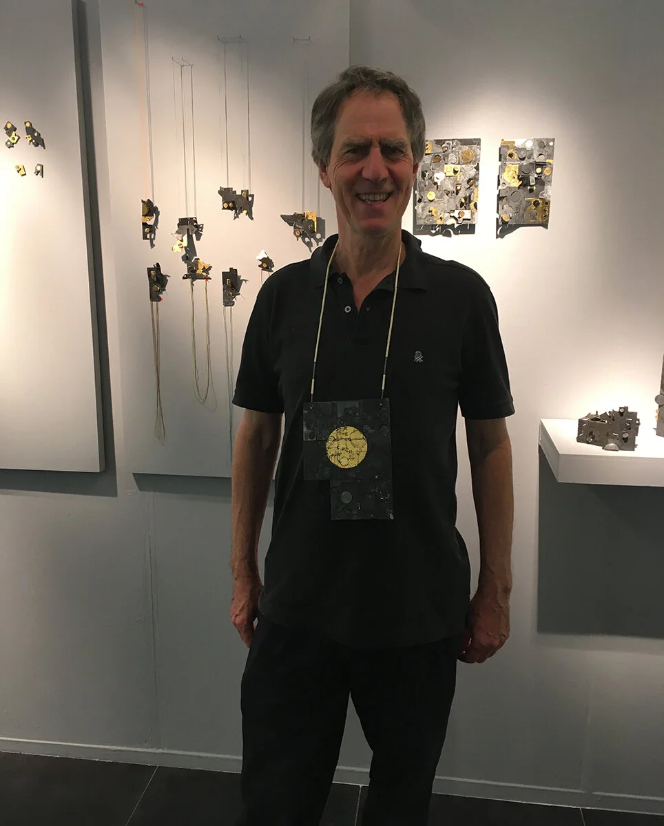 Jan with one of the necklaces