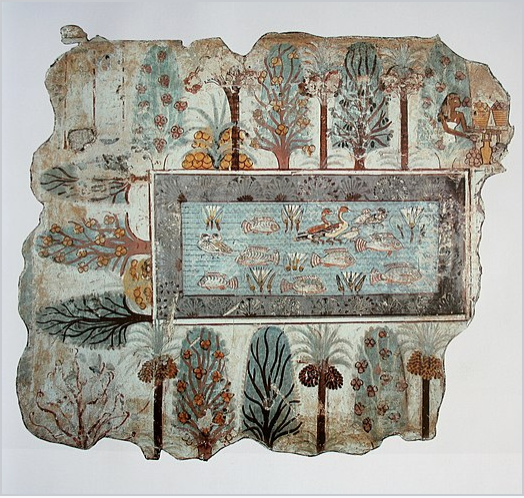 inspiration for 'Egyptian Garden' 