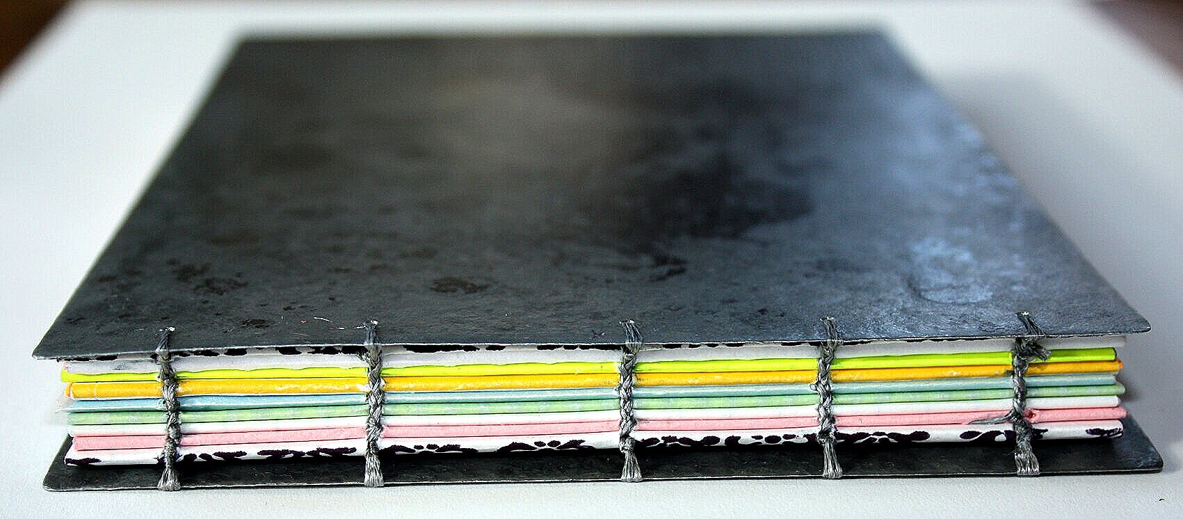 The back with Japanese binding technique 