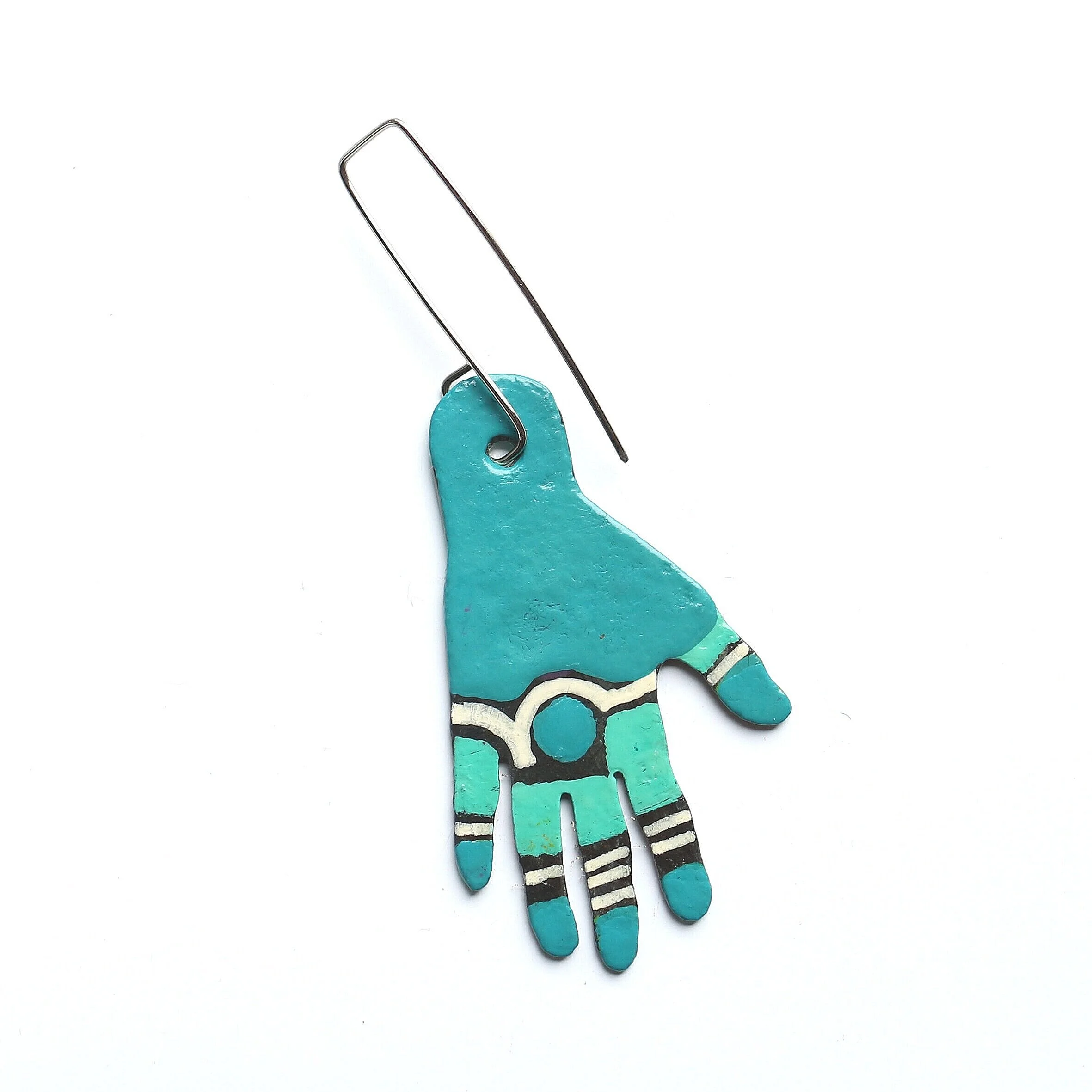 SOLD Single earring - 'NR 2' - SIDE 1 