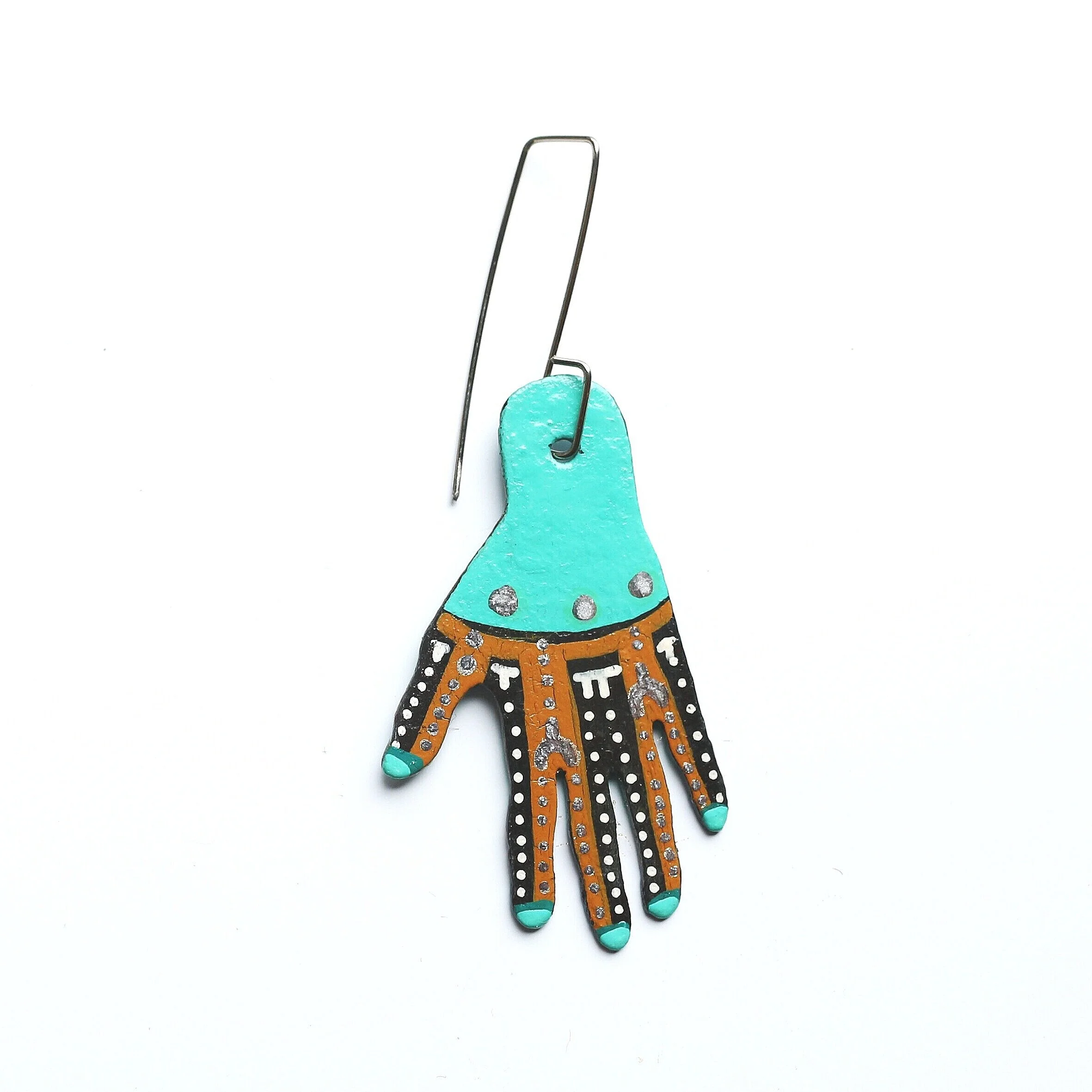 SOLD Single earring - 'NR 2' - SIDE 2