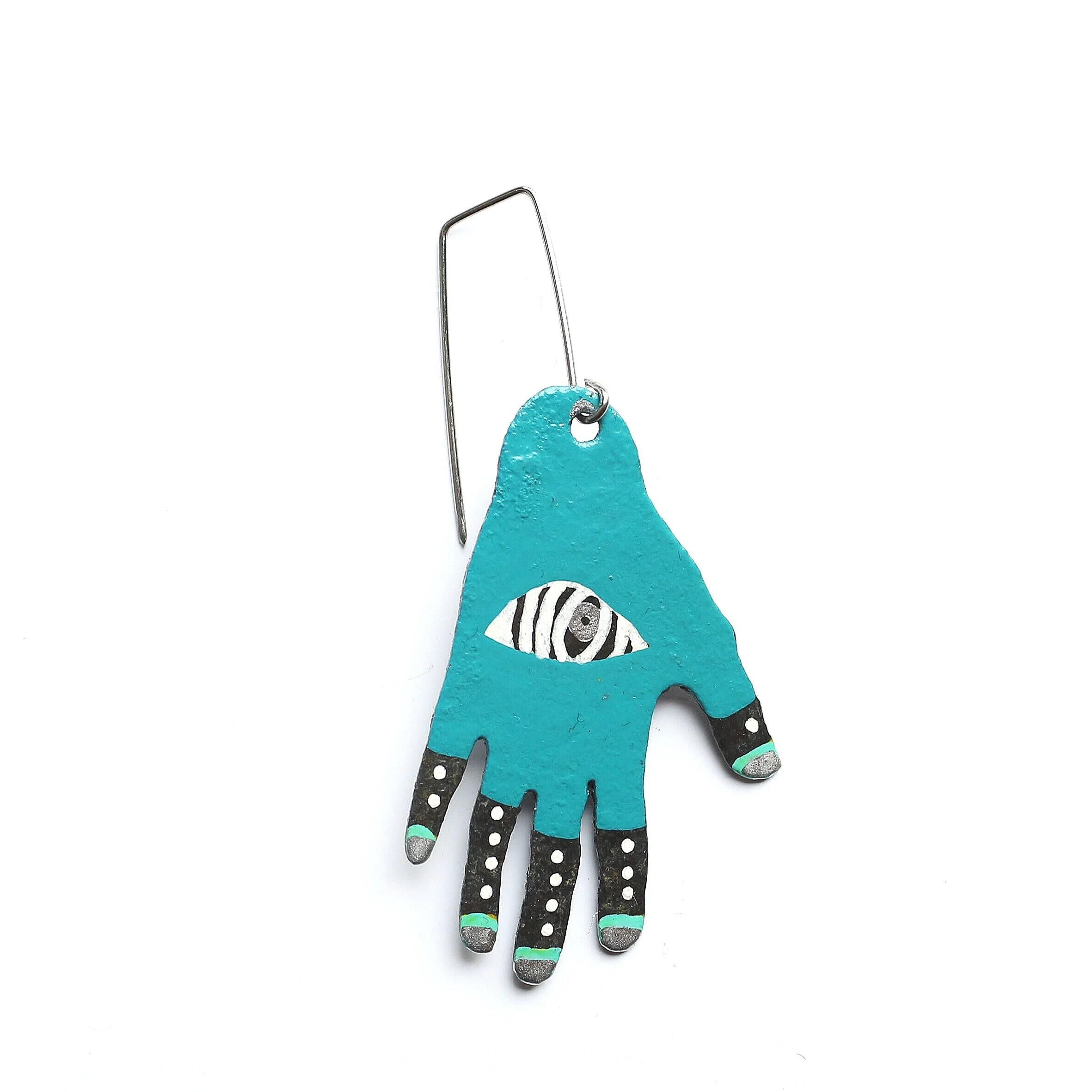 SOLD Single earring - 'NR 3' - SIDE 2