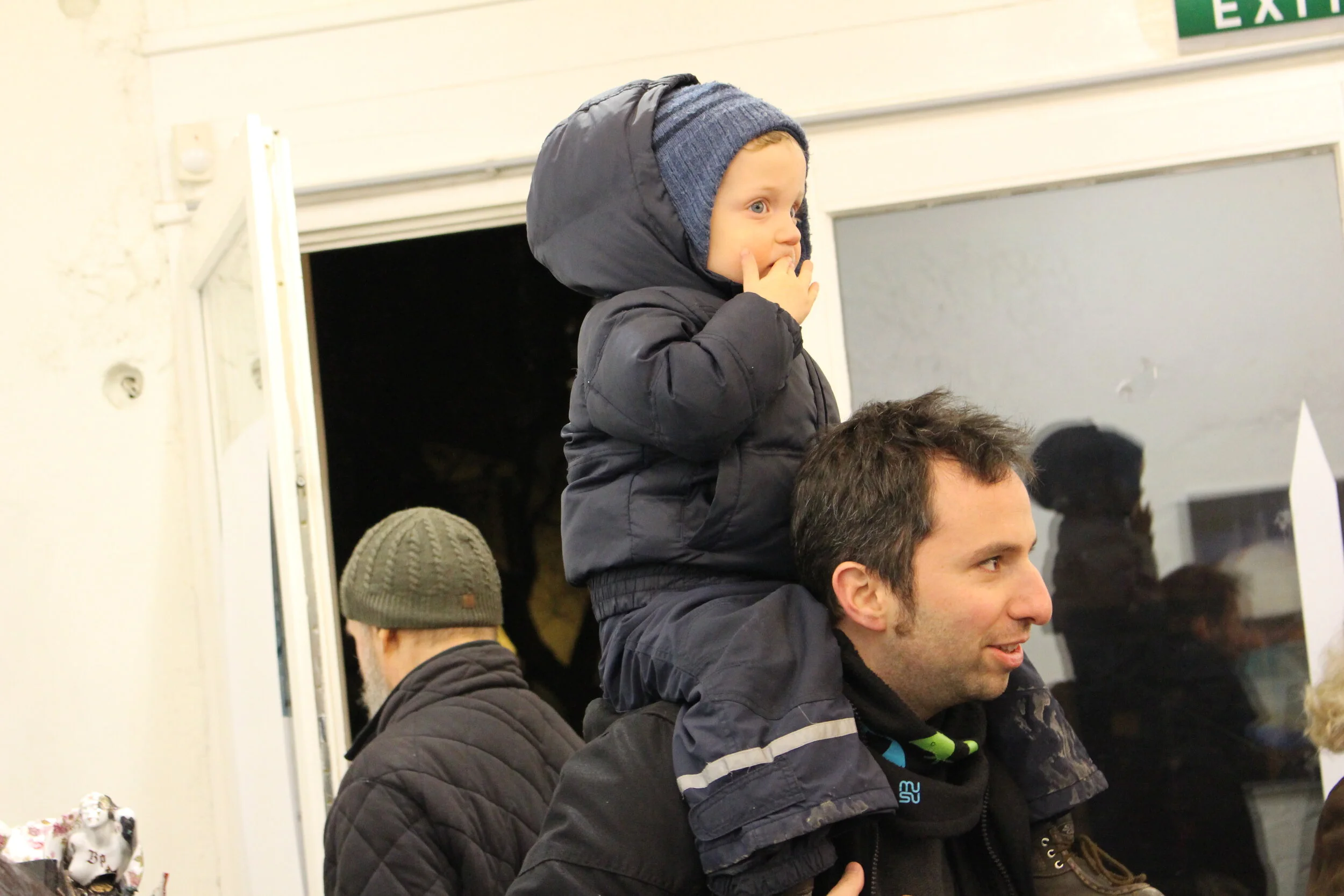 friends on the opening