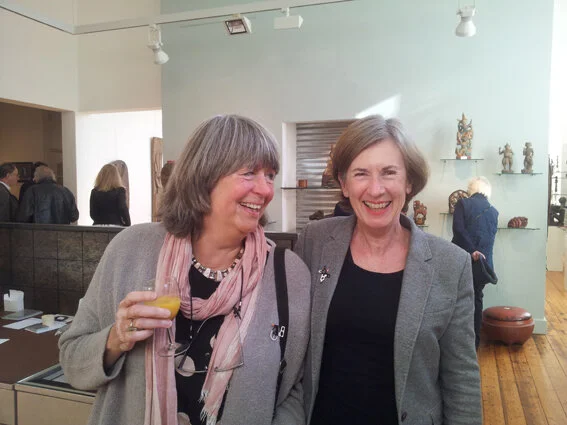 The opening in Gorredijk - two (brooch) - friends :) (: 