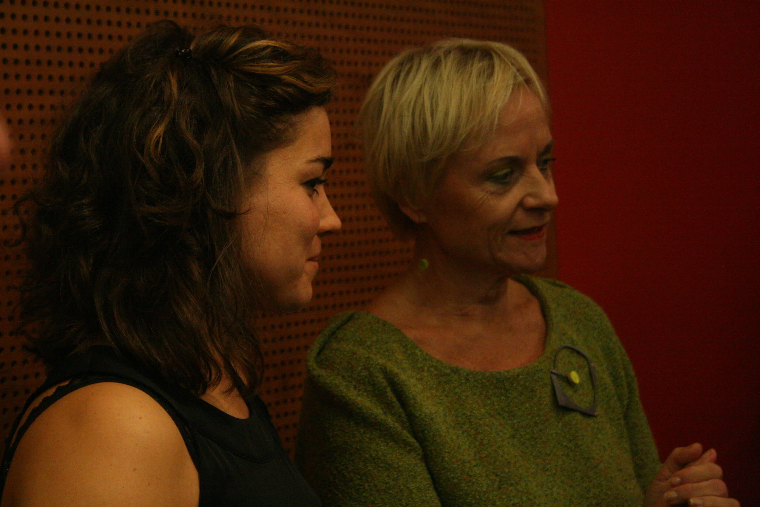 With Carin Reinders, director of CODA Museum