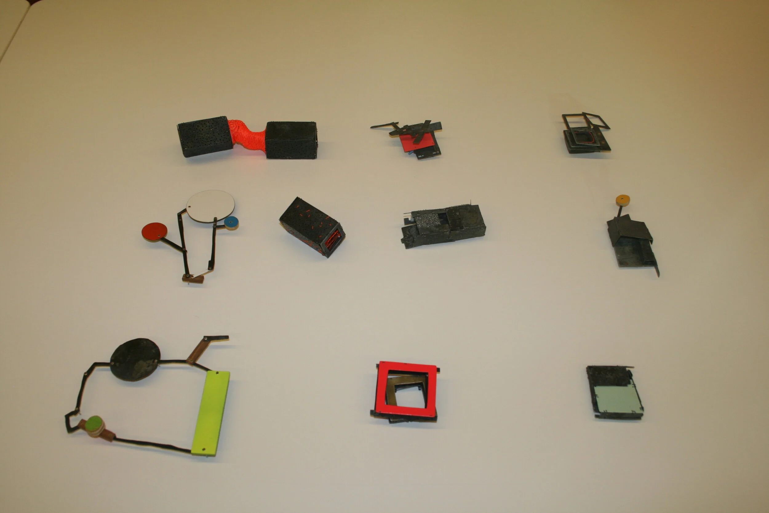 A tiny additional exhibition next to the presentation