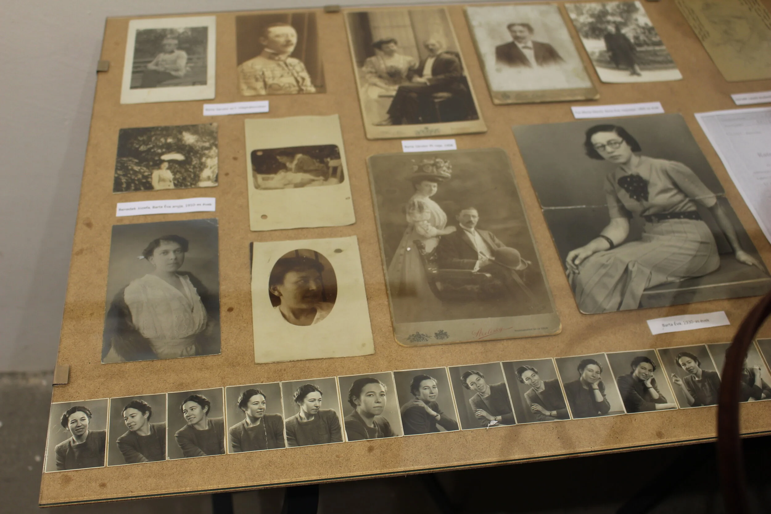 family and friend portraits of the workshop from my grandparents