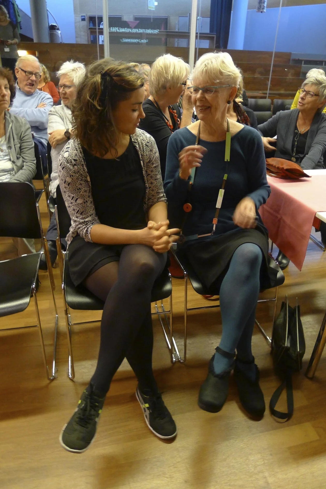 Before the presentation with Claartje Keur, the initiator of the project 'Jewel with a story' and my mentor