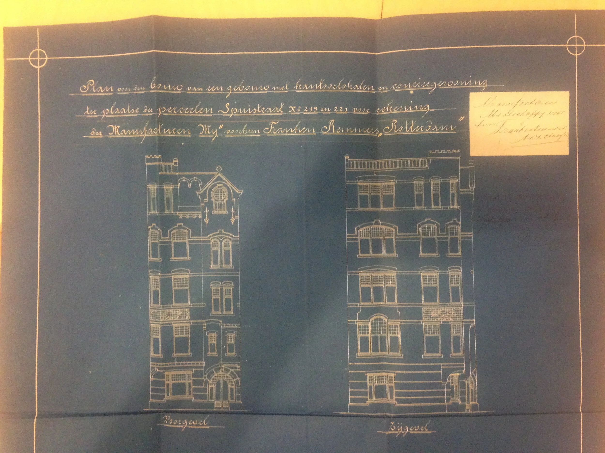 I went to the city archive to research the history of the house and to see the floor plans which gave the inspiration for the building stones/ elements of the necklace. 