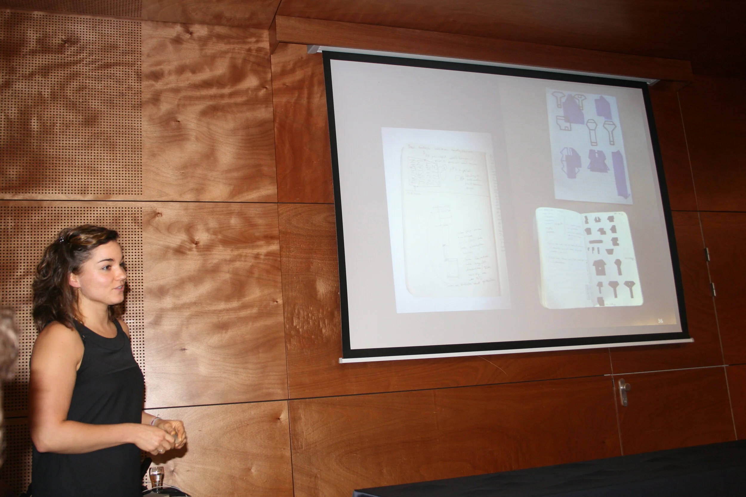 Presenting the piece and how it evolved