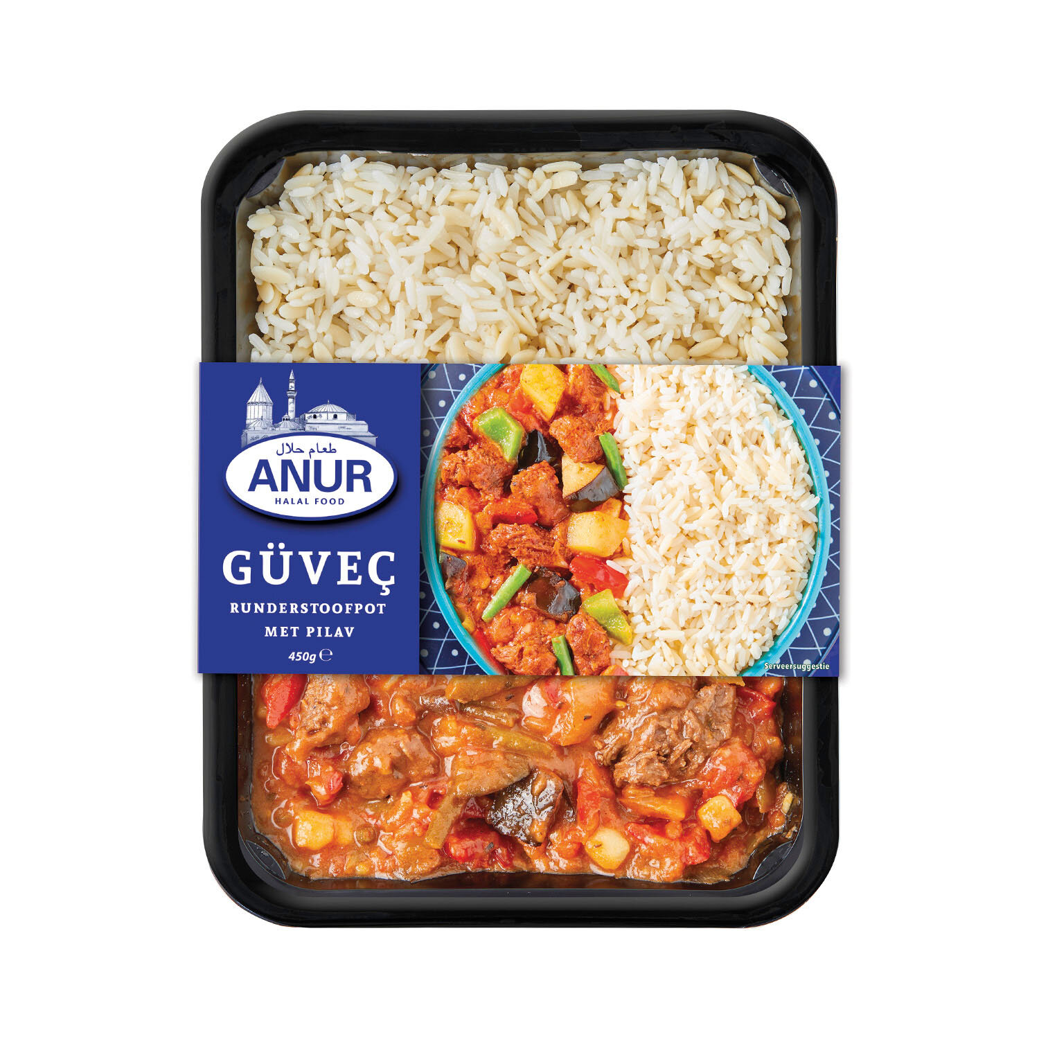 Guvec - Runderstoofpot met pilav - ANUR Halal Food  (Copy) (Copy)