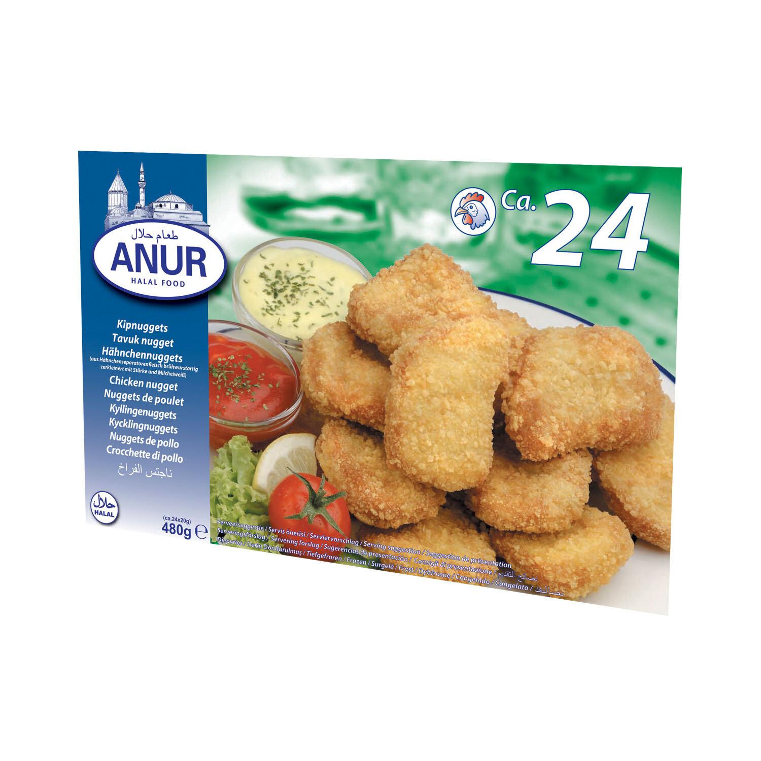 Kipnuggets - Tavuk nugget - ANUR Halal Food 