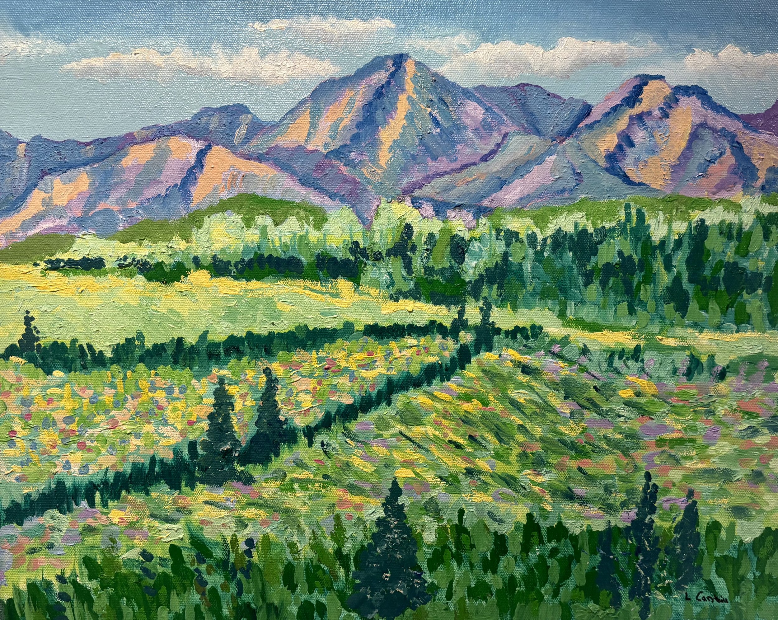 Spring - Oil on 16x20 Linen 