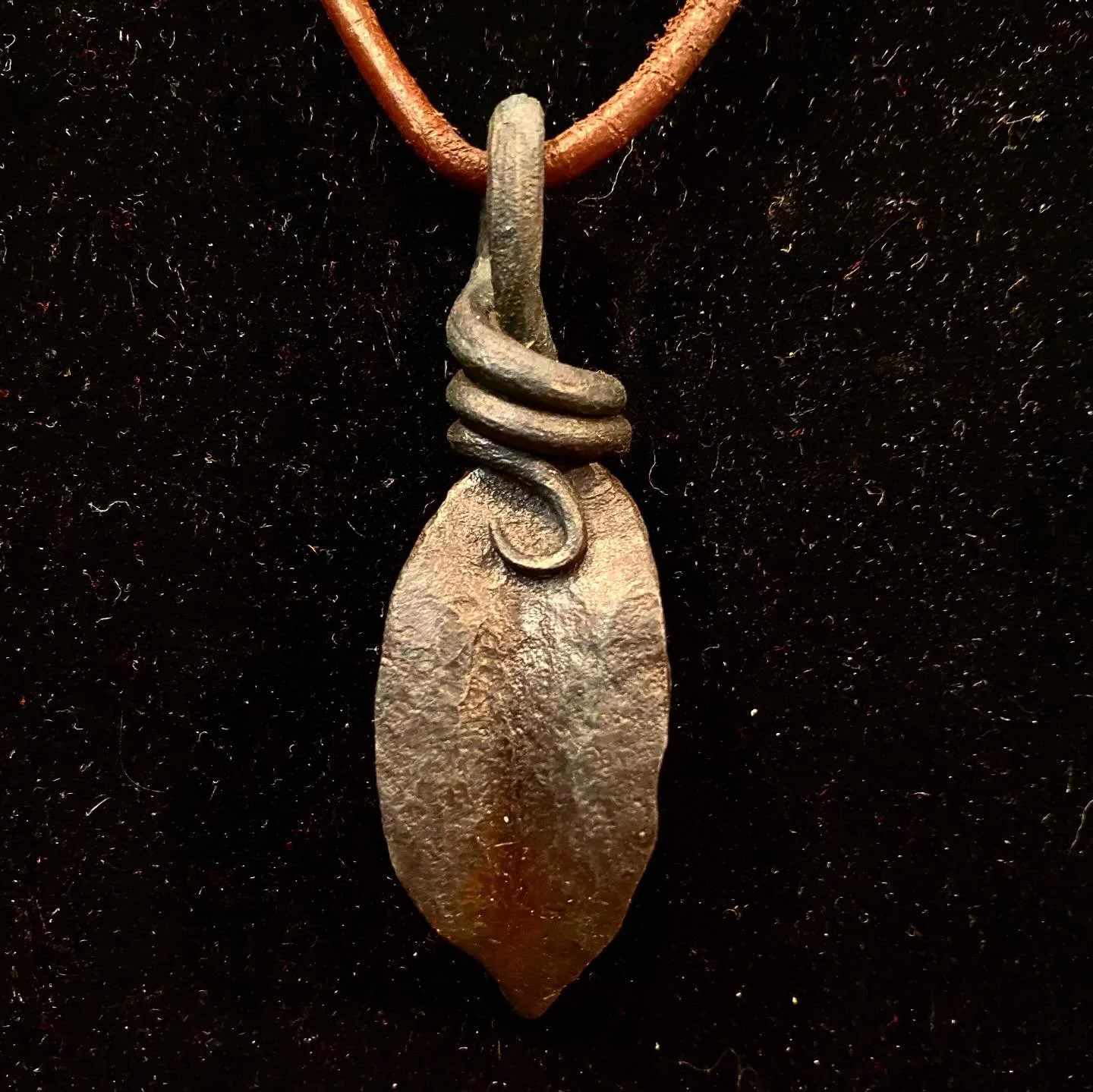 Forged Steel Leaf on Cord