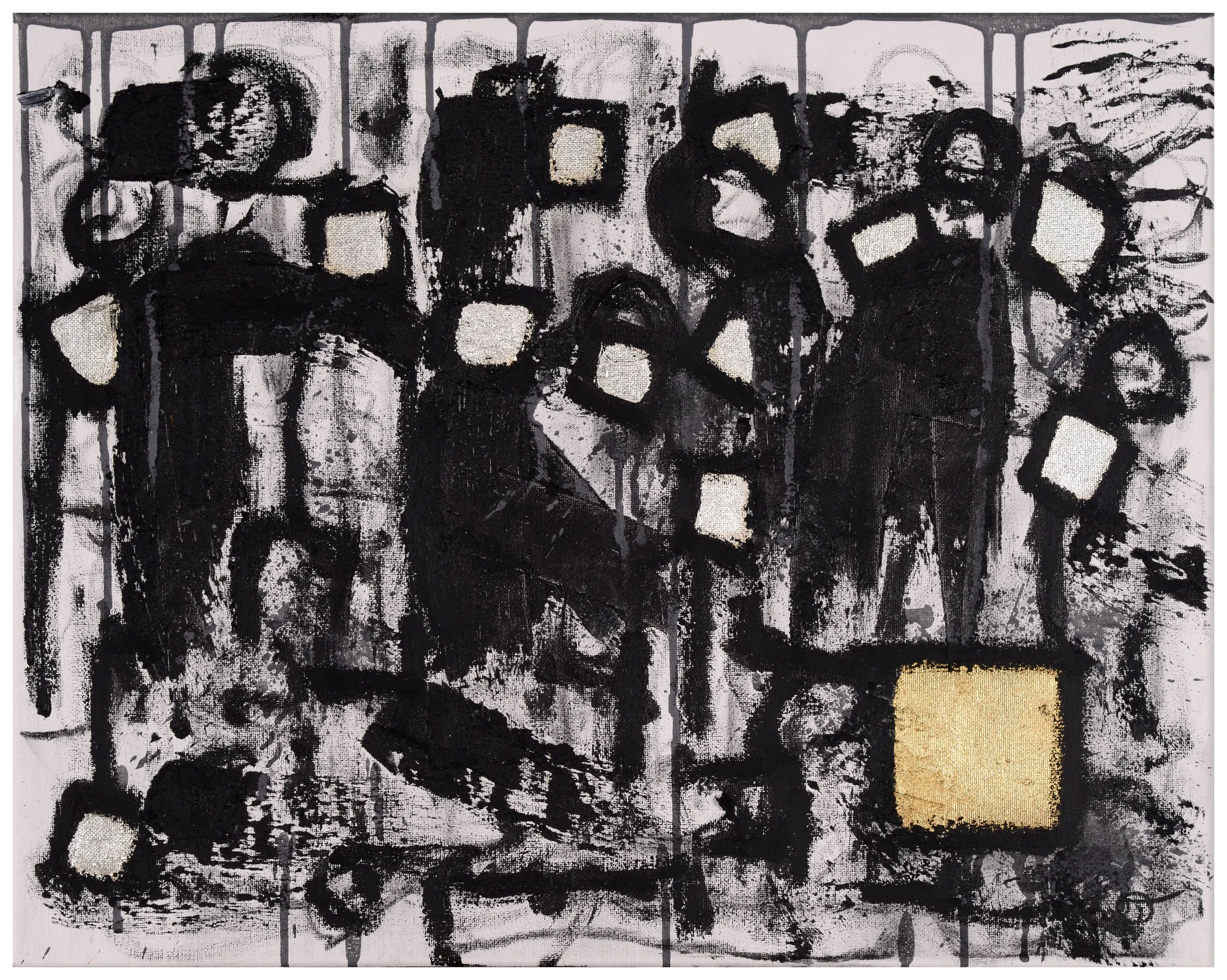 Pilgrams - Mixed Media Acrlyic on 16x20" Canvas