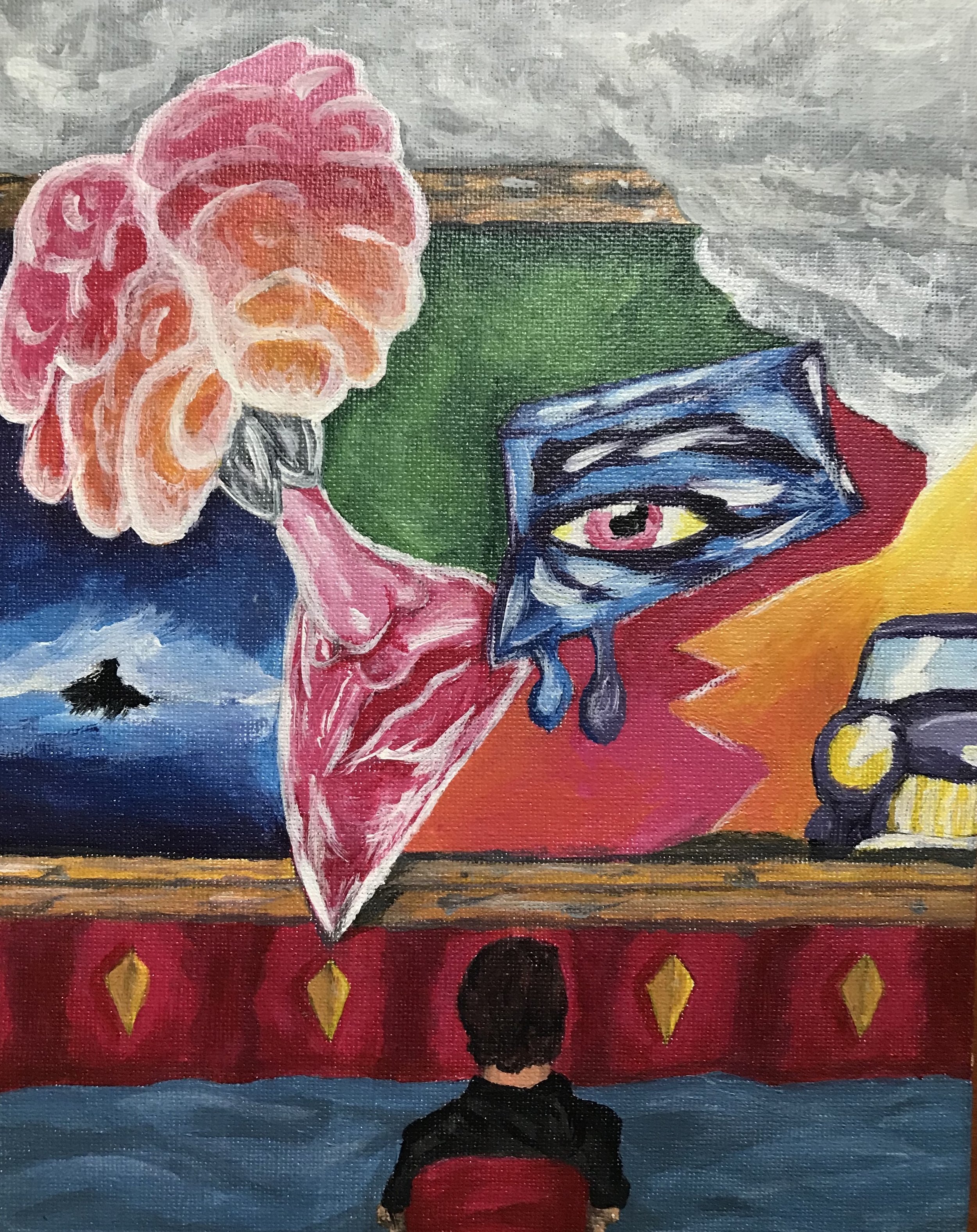Untitled / Melt -
Acrylic on Canvas