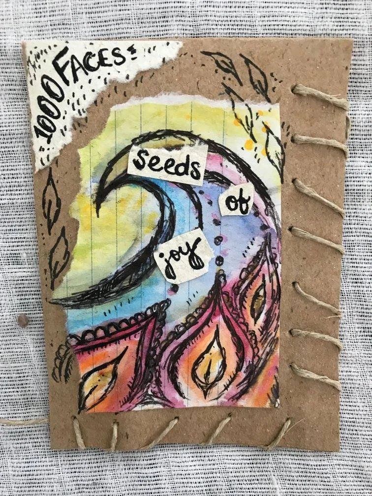 Seeds of Joy - Mixed Media Paper Craft