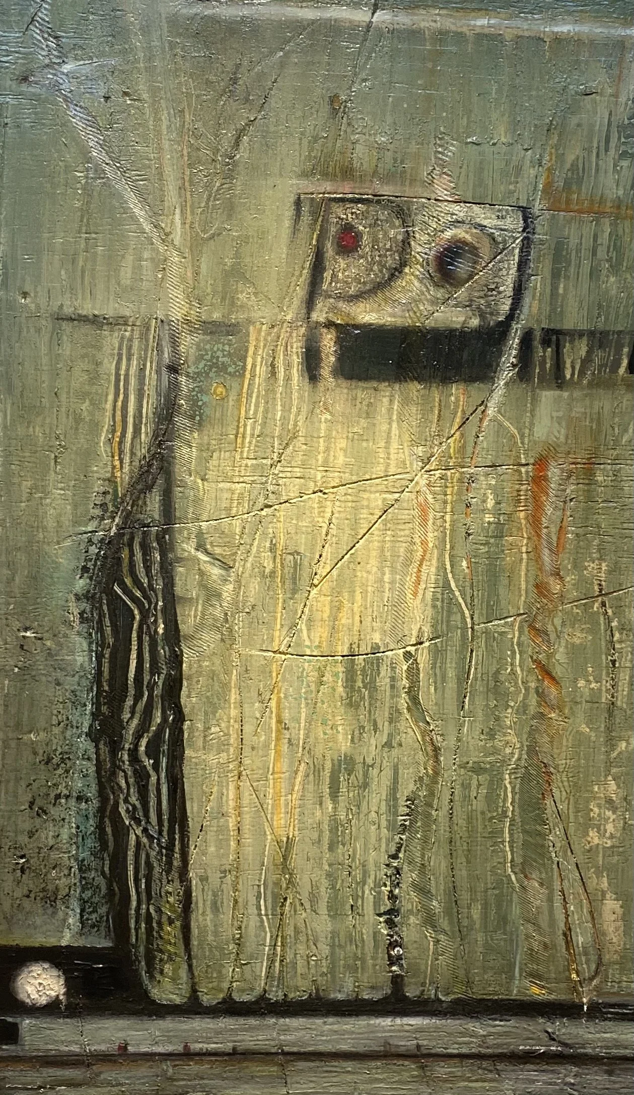 The Nest - Mixed Media Acrylic on 28x46" Board