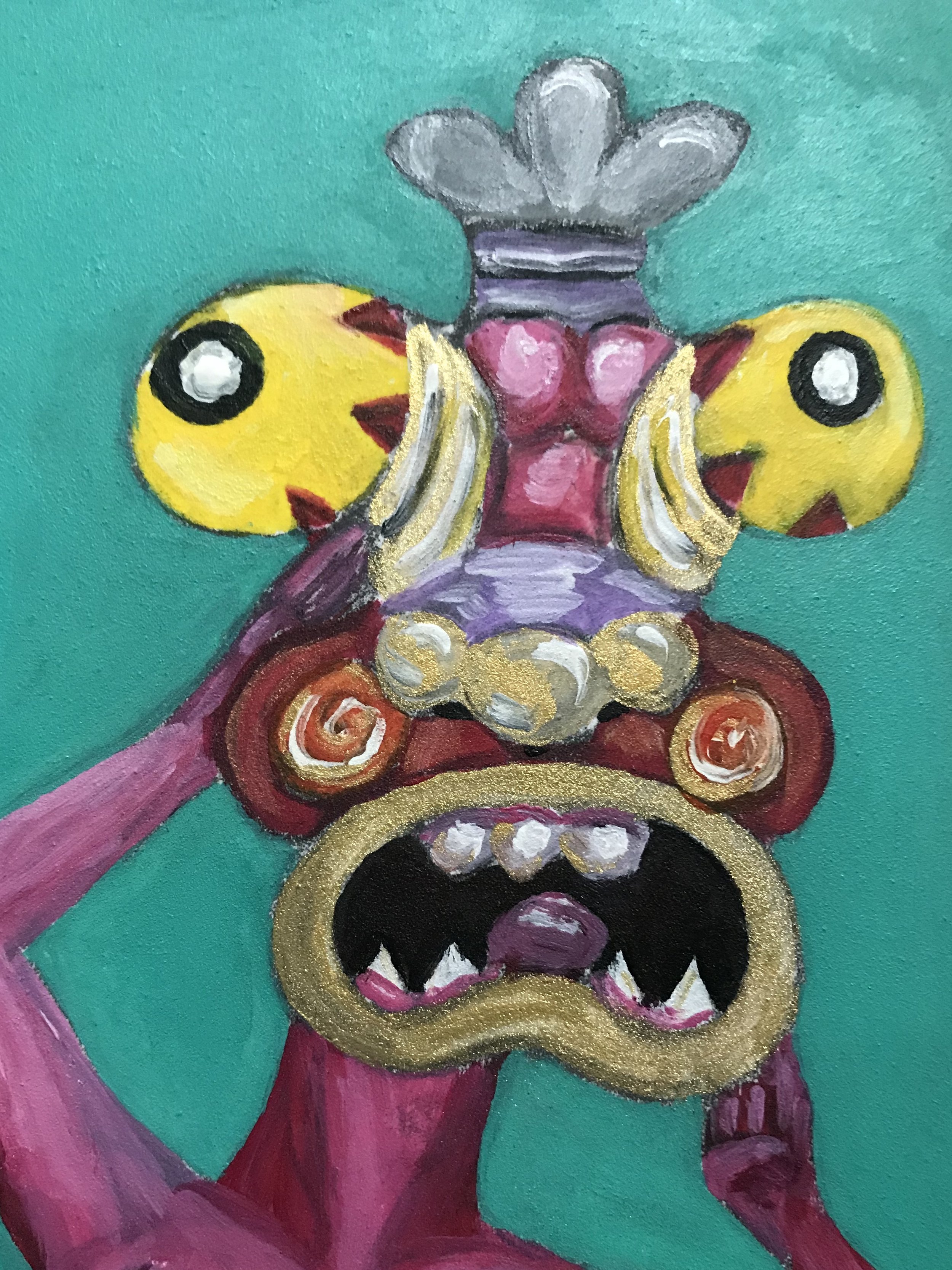 Untitled/Kingdom
Acrylic on Board
