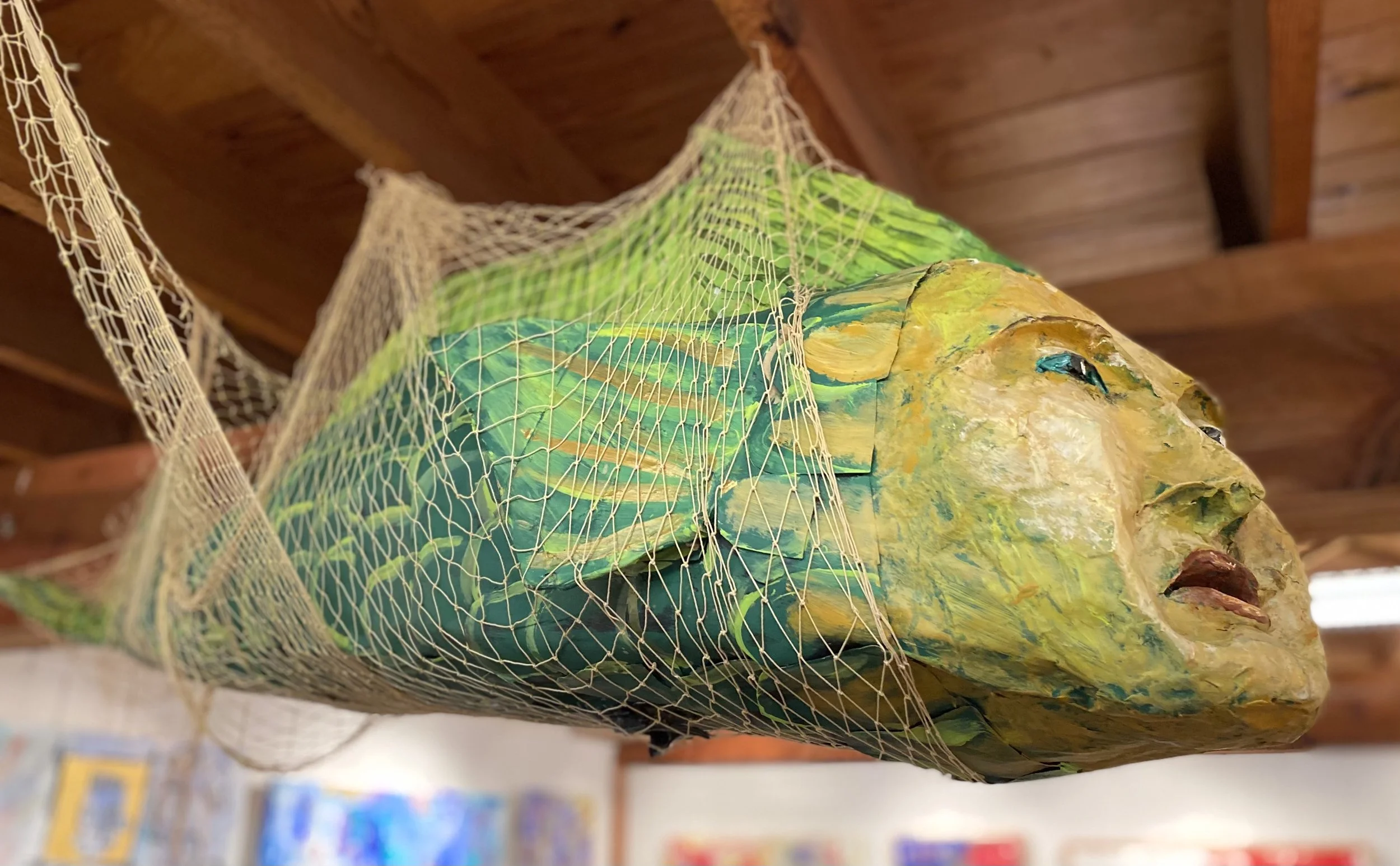 Big Fish Paper Mache