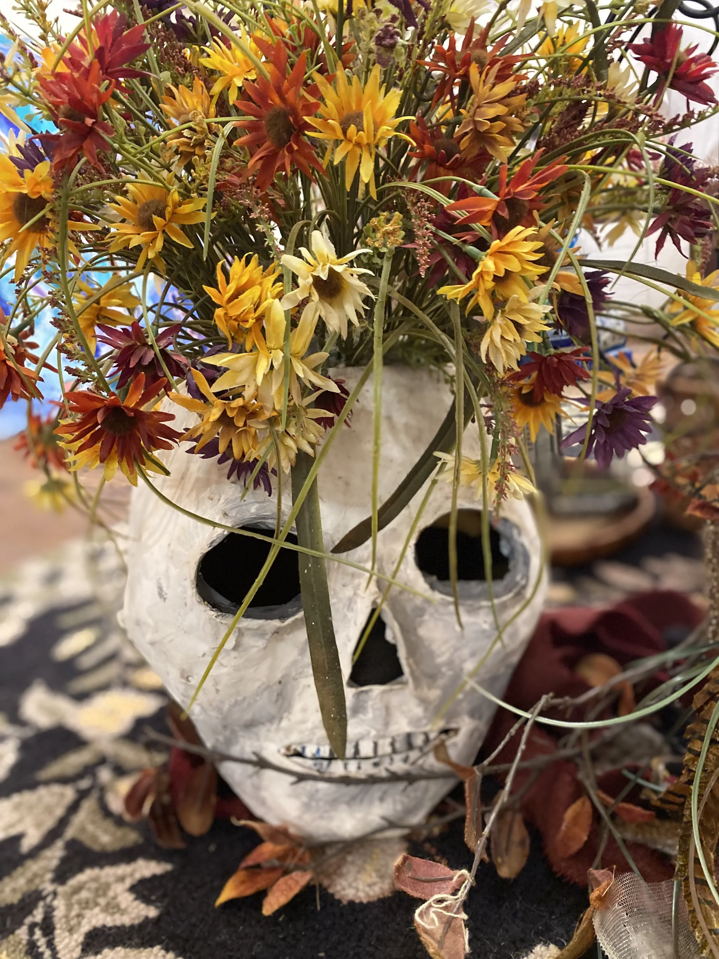 DAYO-D Flowering Skull