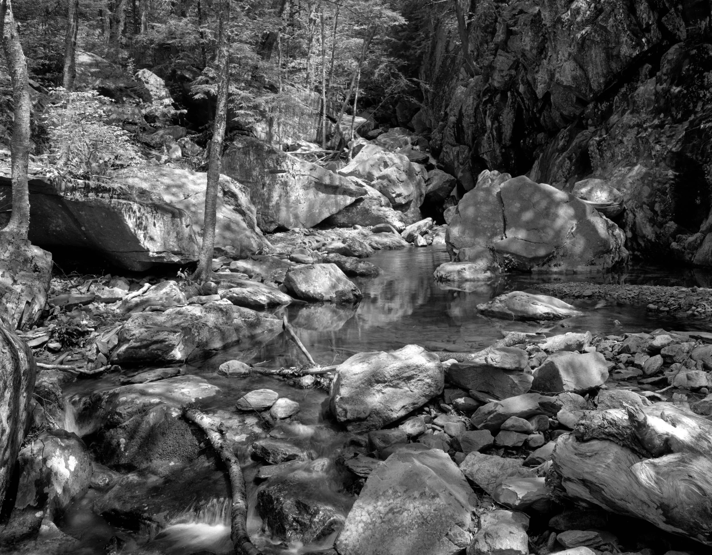 Bottom of Whiteoak Canyon, Virginia 