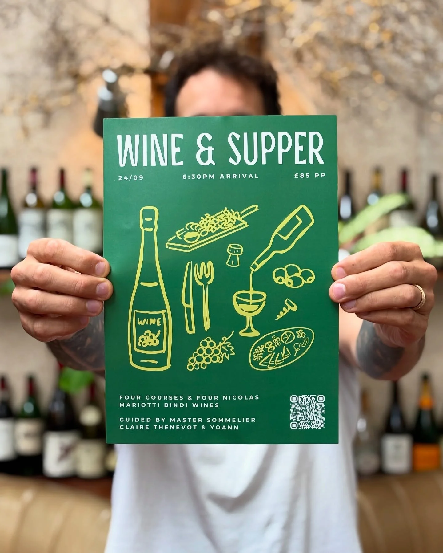 After a summer hiatus, Wine &amp; Suppers return. On September 24, Yoann and Master Sommelier Claire Thenevot will be hosting an evening exploring the expressive wines of Nicolas Mariotti Bindi.
 
Nicolas is a Corsican native who left law school in P