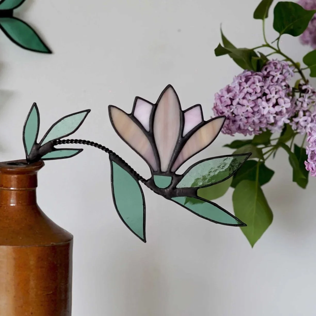 Stained Glass Magnolia - Small