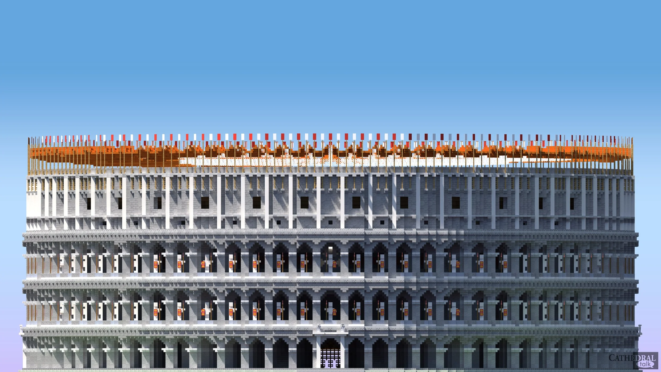 Minecraft Build Of The Colosseum