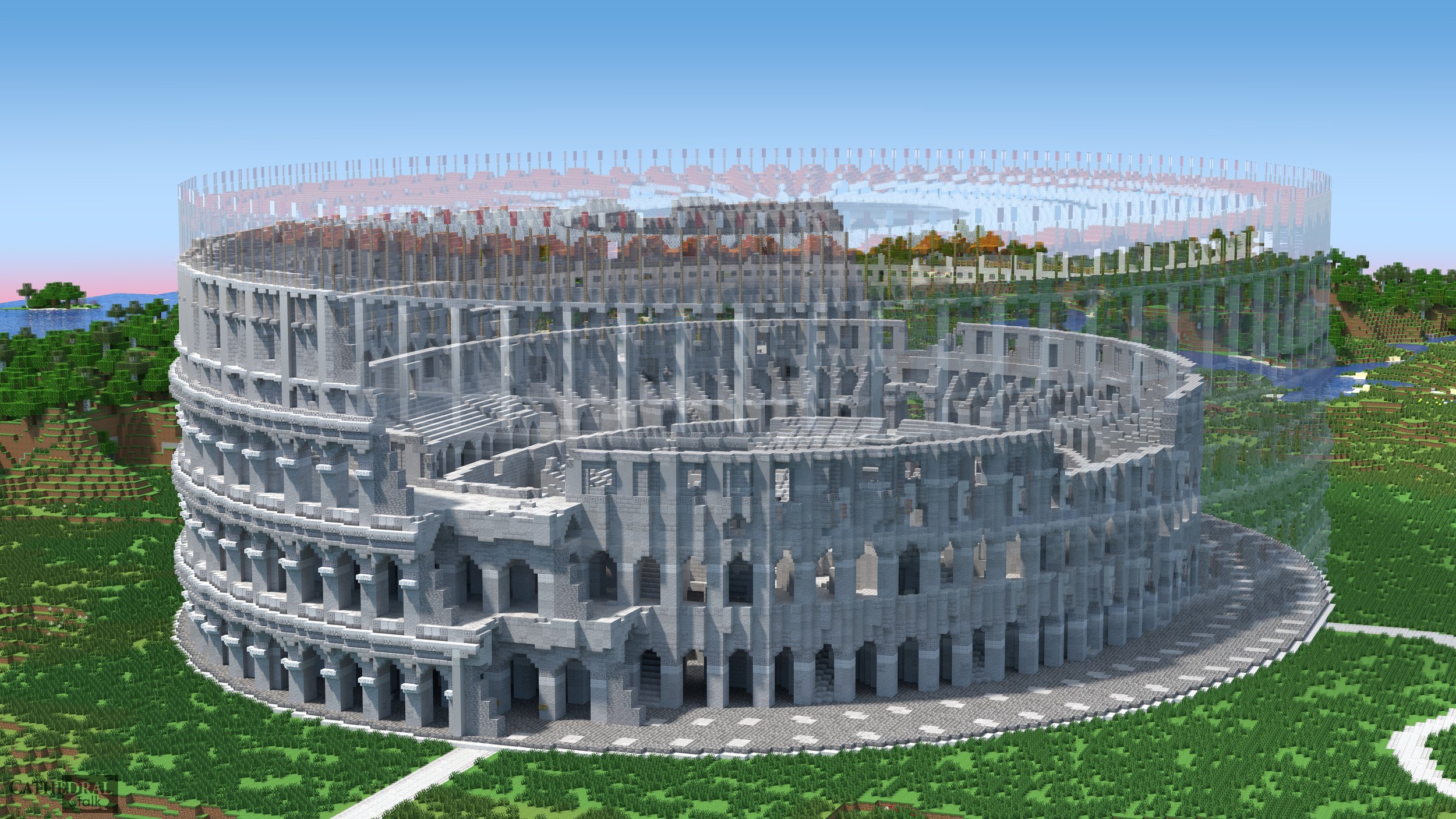 Roman Colosseum Minecraft