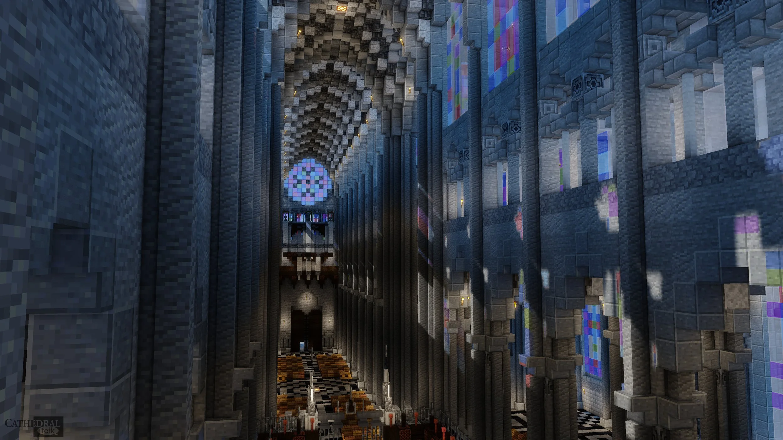 Minecraft Blueprints Cathedral [BLUEPRINTS] Minecraft Cathedral