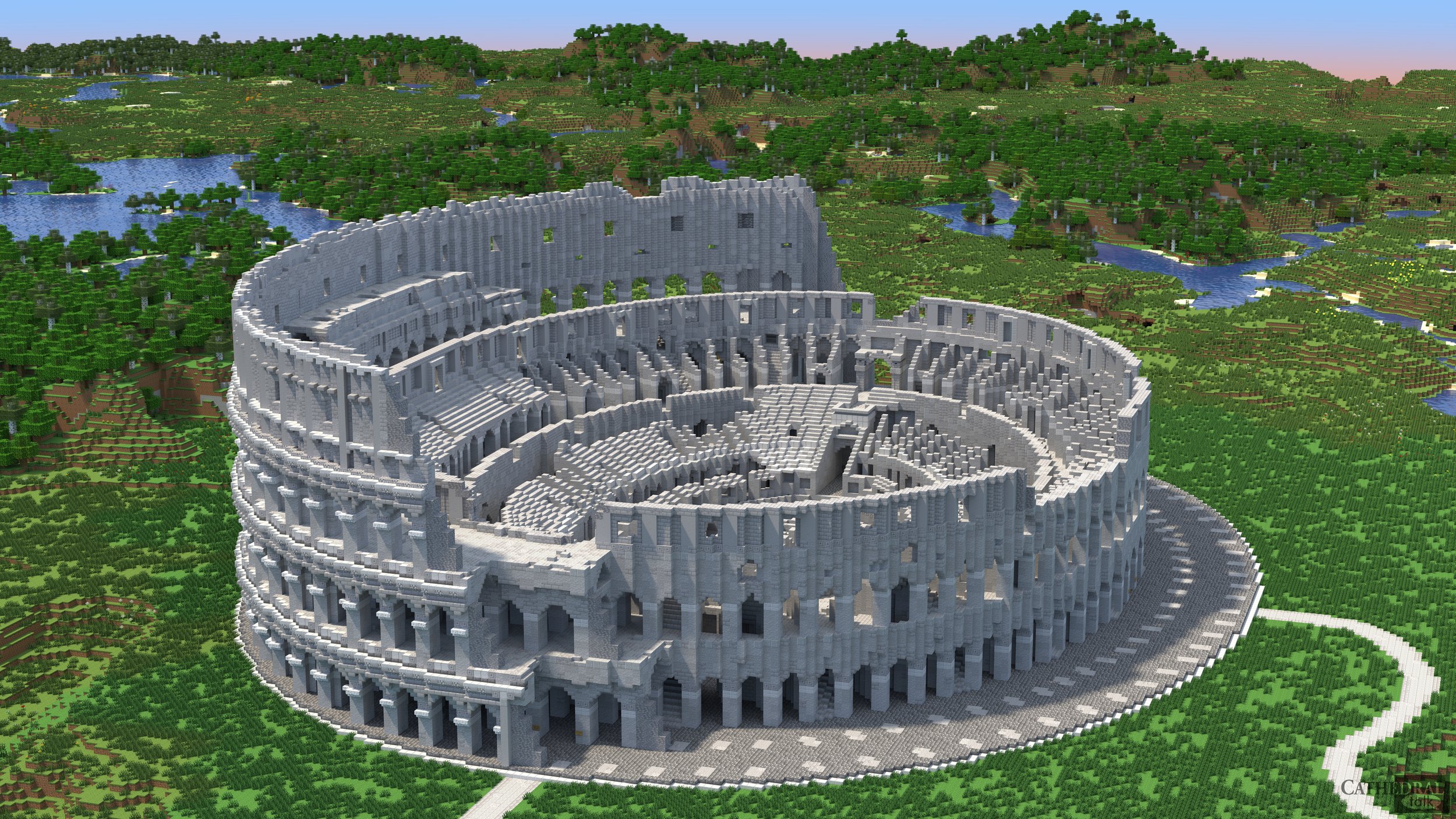 Roman Colosseum Minecraft