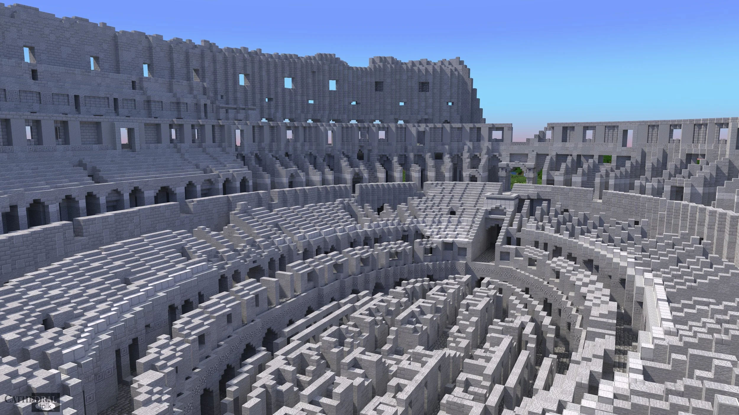 Minecraft Ancient Roman Colosseum