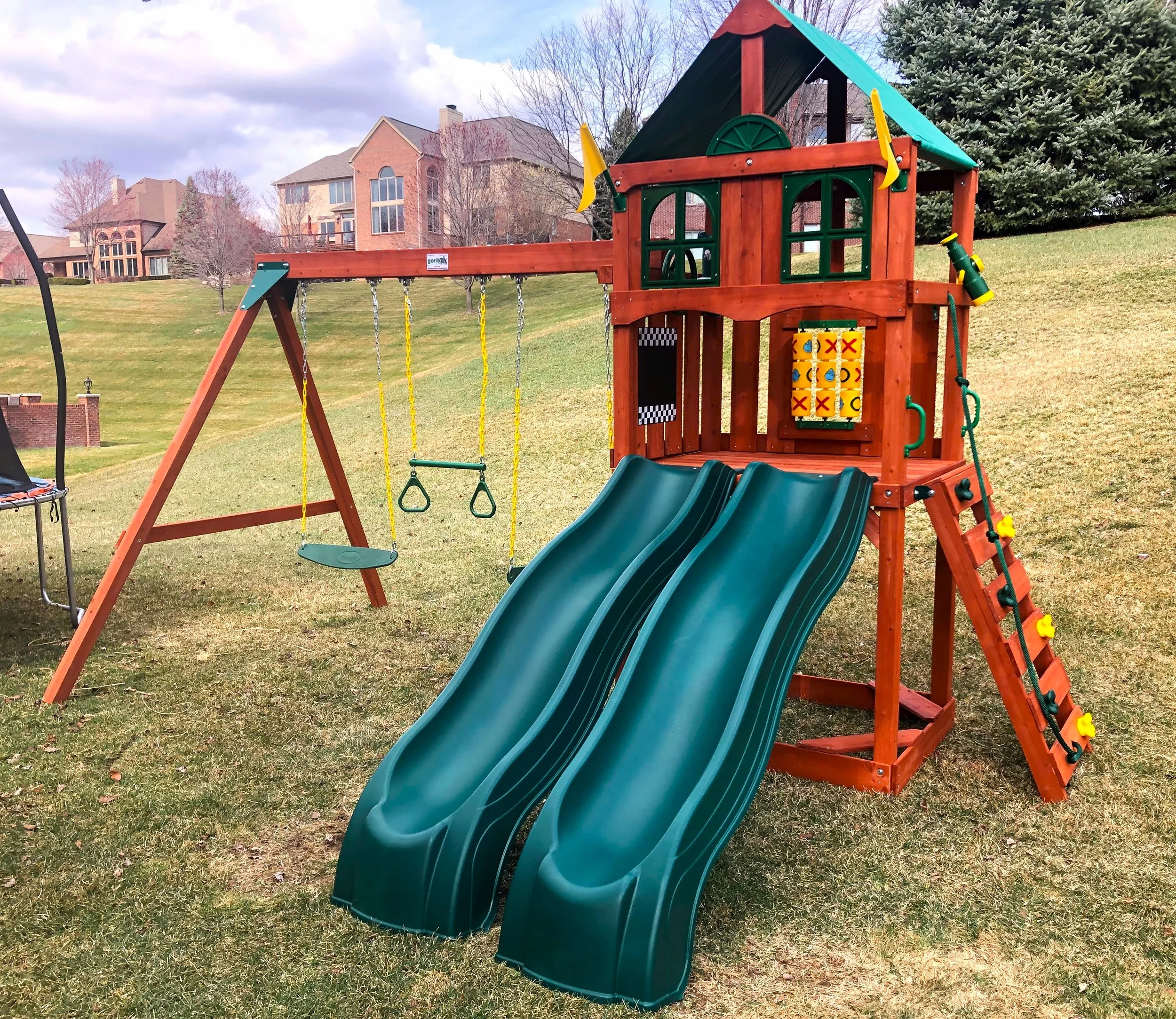 Home Depot Gorilla Playsets Adventure Wave Gorilla Playsets Outing