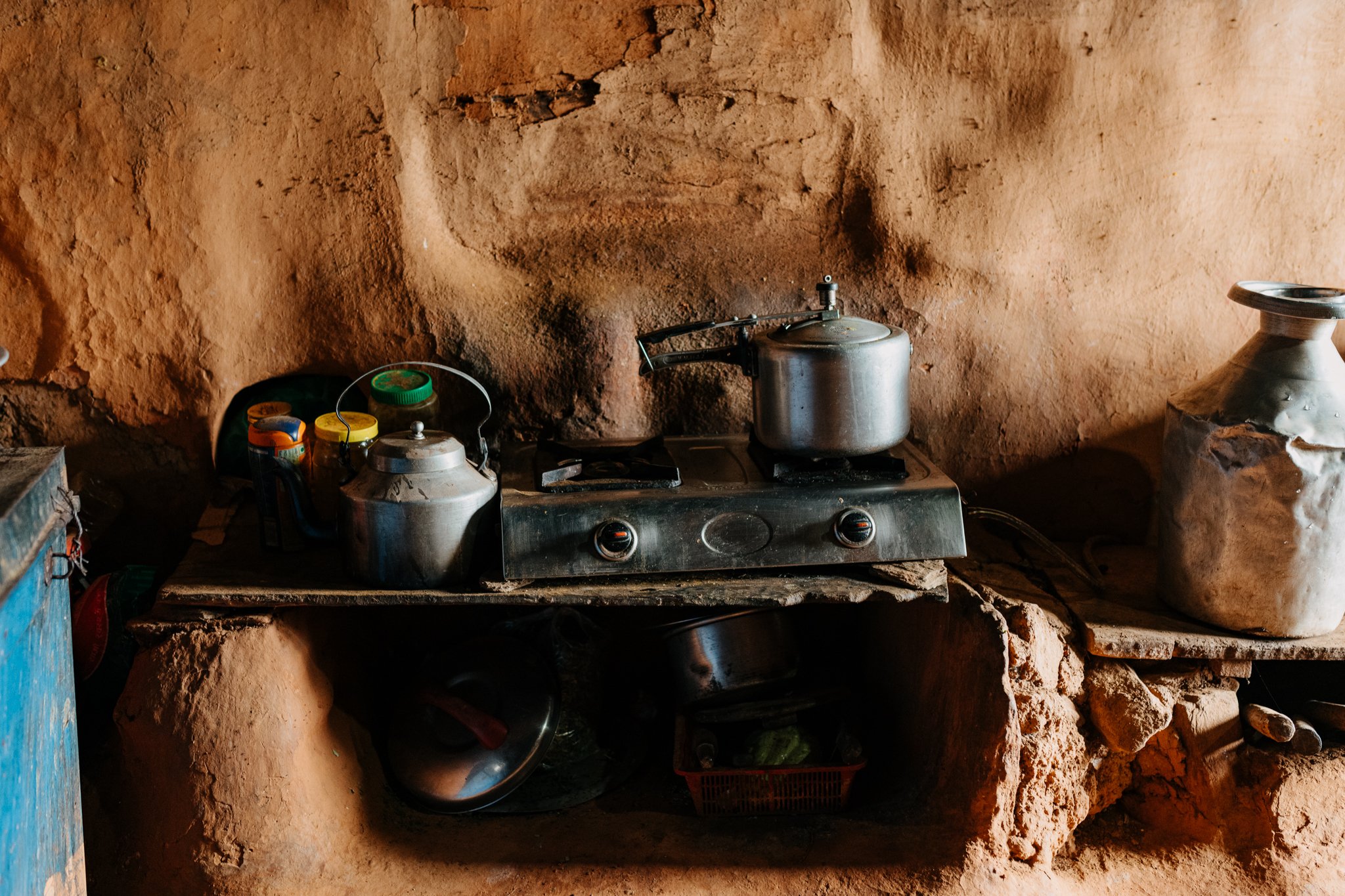 A shelf in a rural home - Nepal.jpg