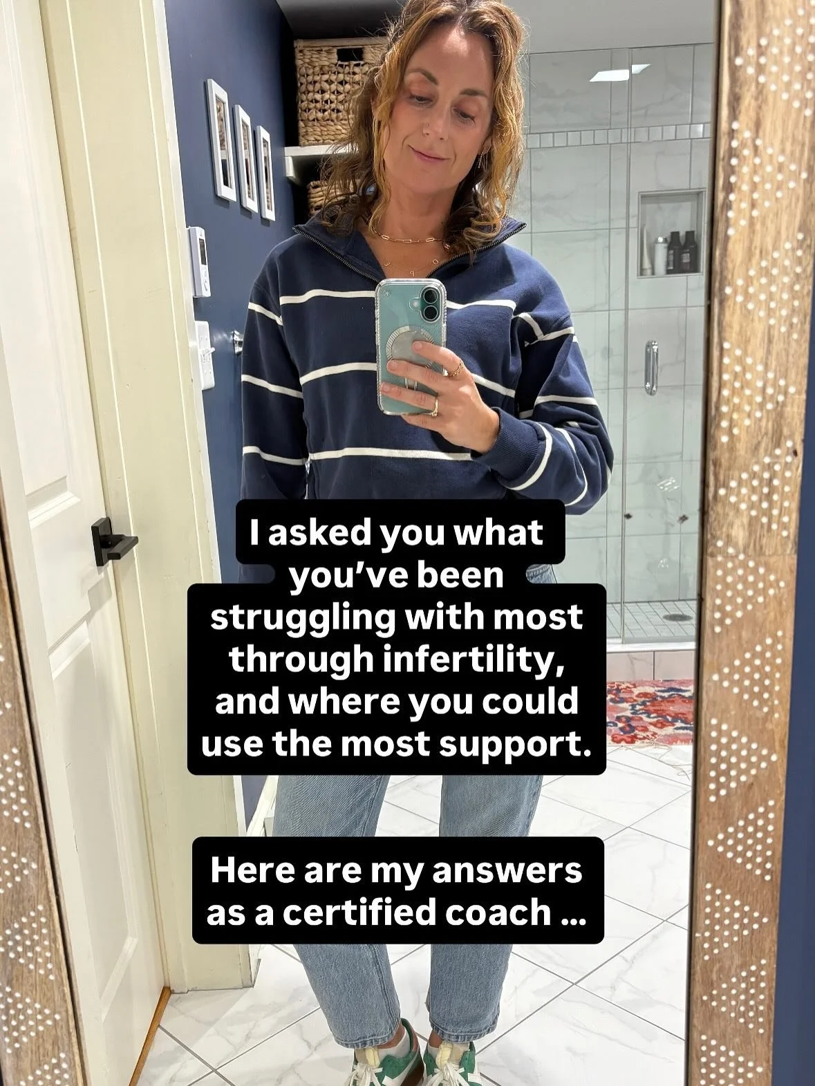 If you&rsquo;re struggling with any of the above, please know you&rsquo;re not alone.💛

Infertility is all-consuming, it touches every part of our lives: our careers, relationships, faith, and emotional well-being.

I know this pain, and my biggest 