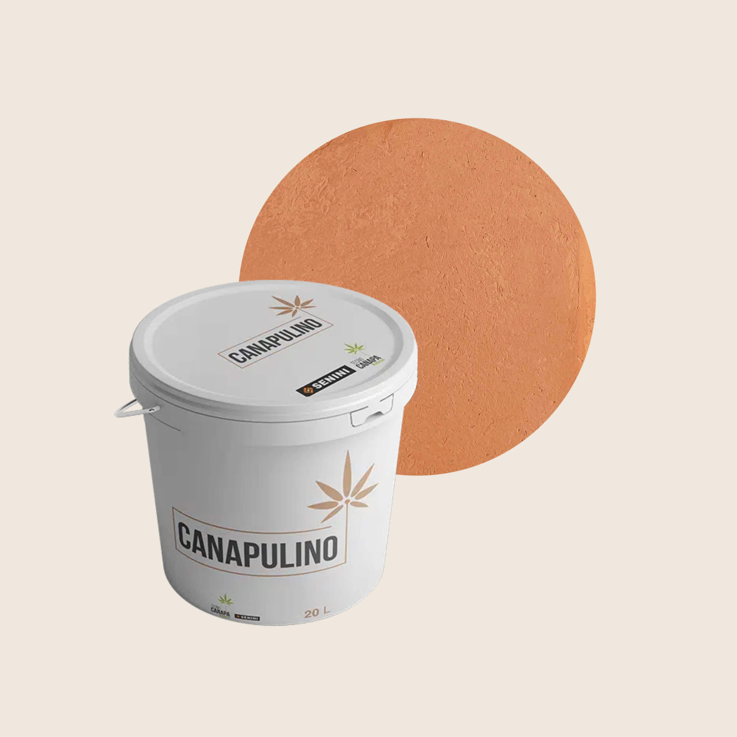 Enlucido matérico CANAPULINO