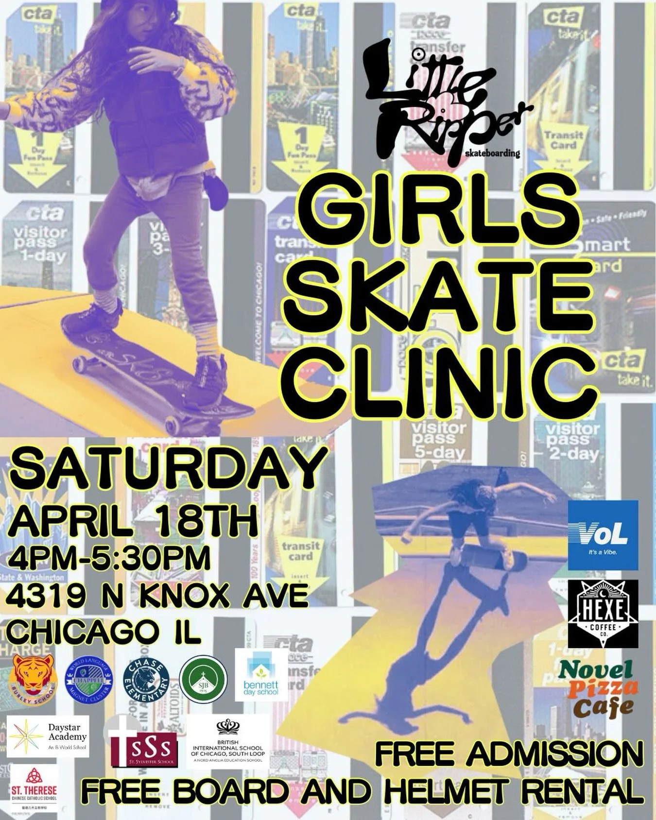 FIRST EVER GIRLS-ONLY SKATE CLINIC 🛹🔥

Why? Because girls deserve more space to learn, ride, and take up room in skateboarding&mdash;period.

@little_ripper_skateboarding showing up exclusively inclusive when it matters most 💥

Big love to our sup