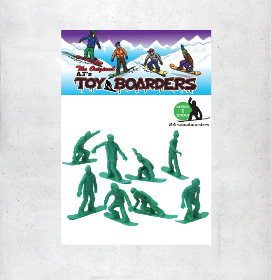 AJ's Toy Boarders - Snow Series 1 Green